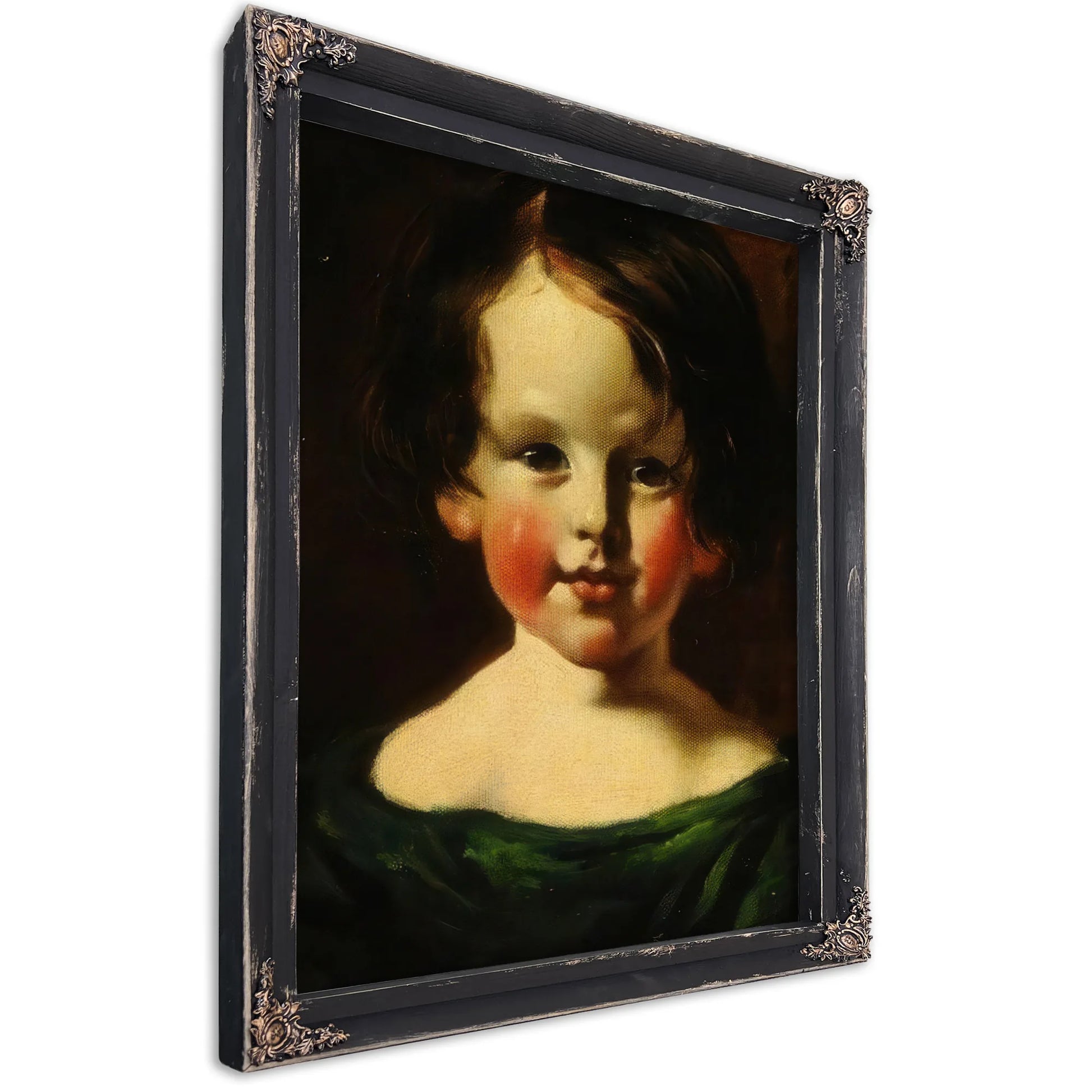 Head Of A Girl By William Etty Fine Art Print