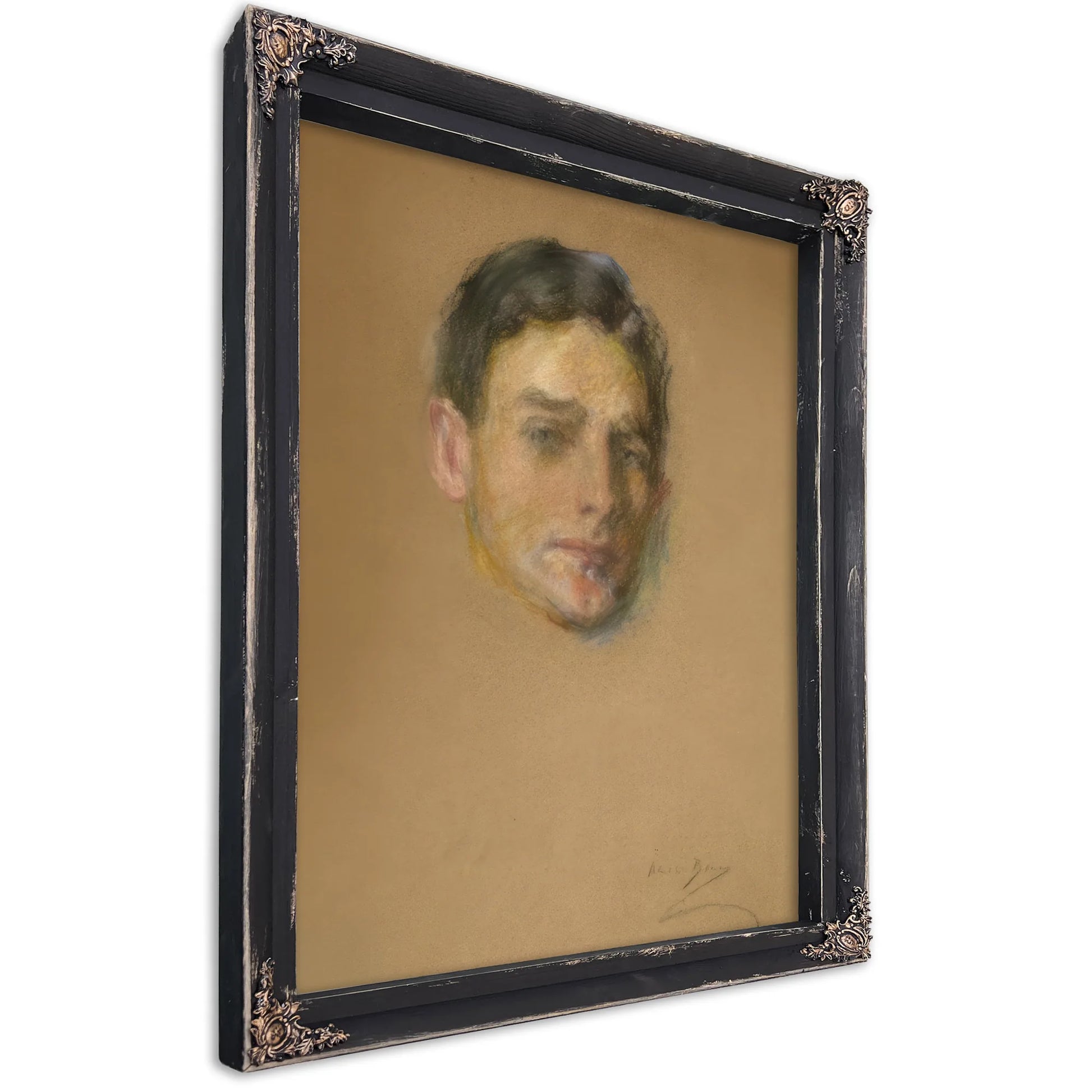 Head Study By Alice Pike Barney Fine Art Print
