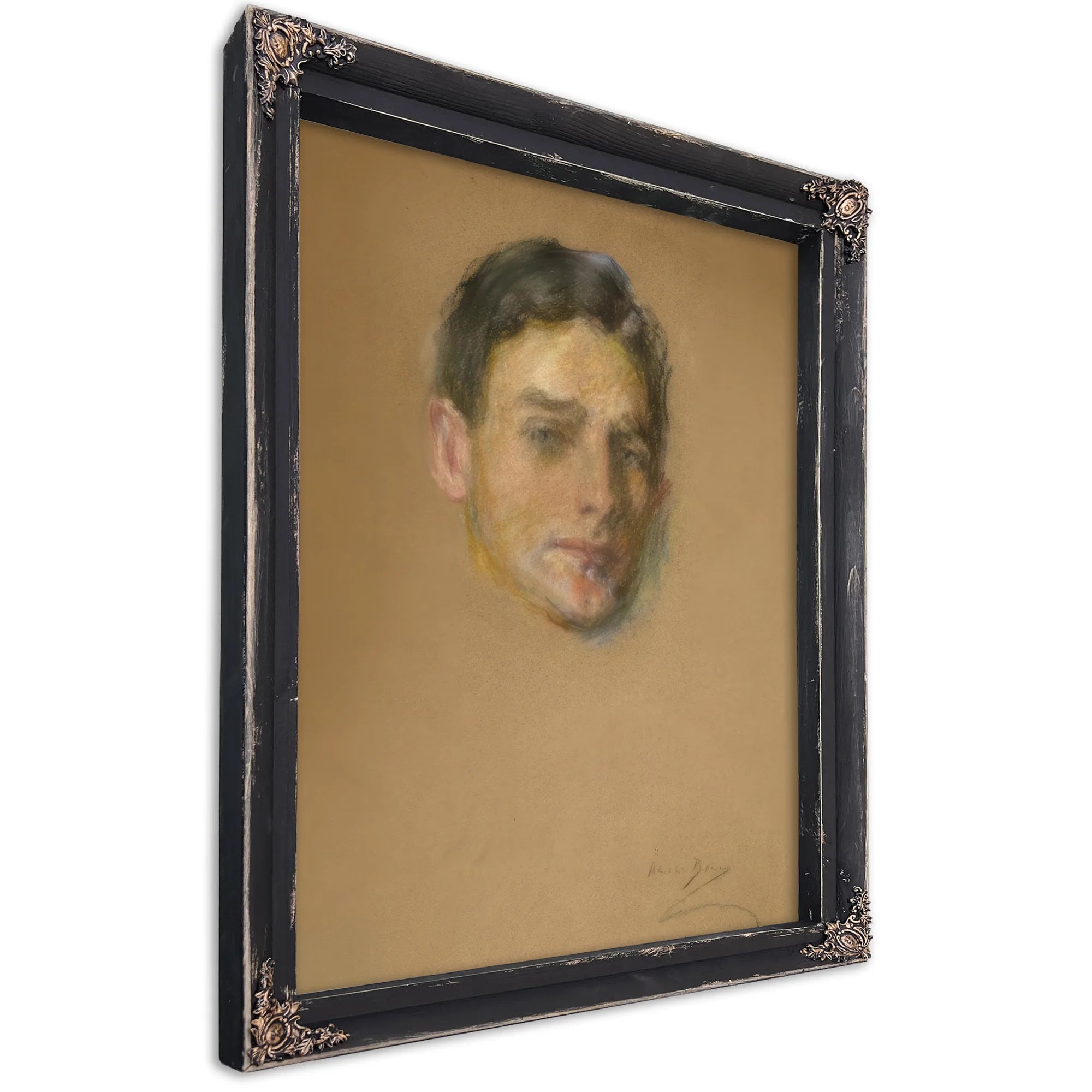 Head Study By Alice Pike Barney Fine Art Print