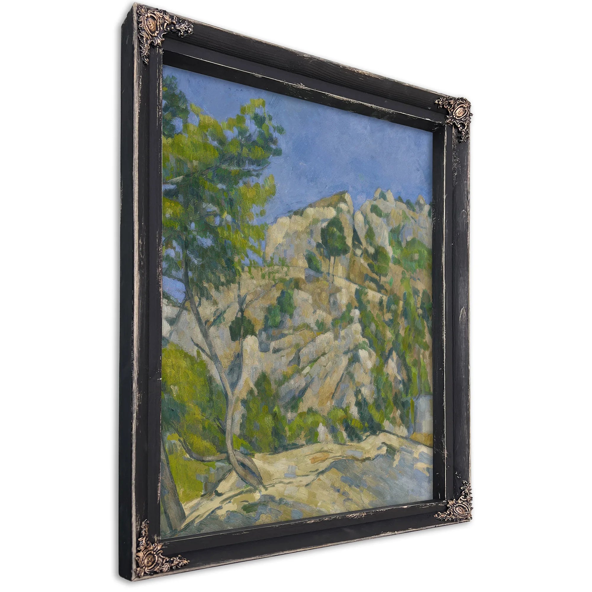 Bottom Of The Ravine (Au Fond Du Ravin) 1 By Paul Cezanne Fine Art Print