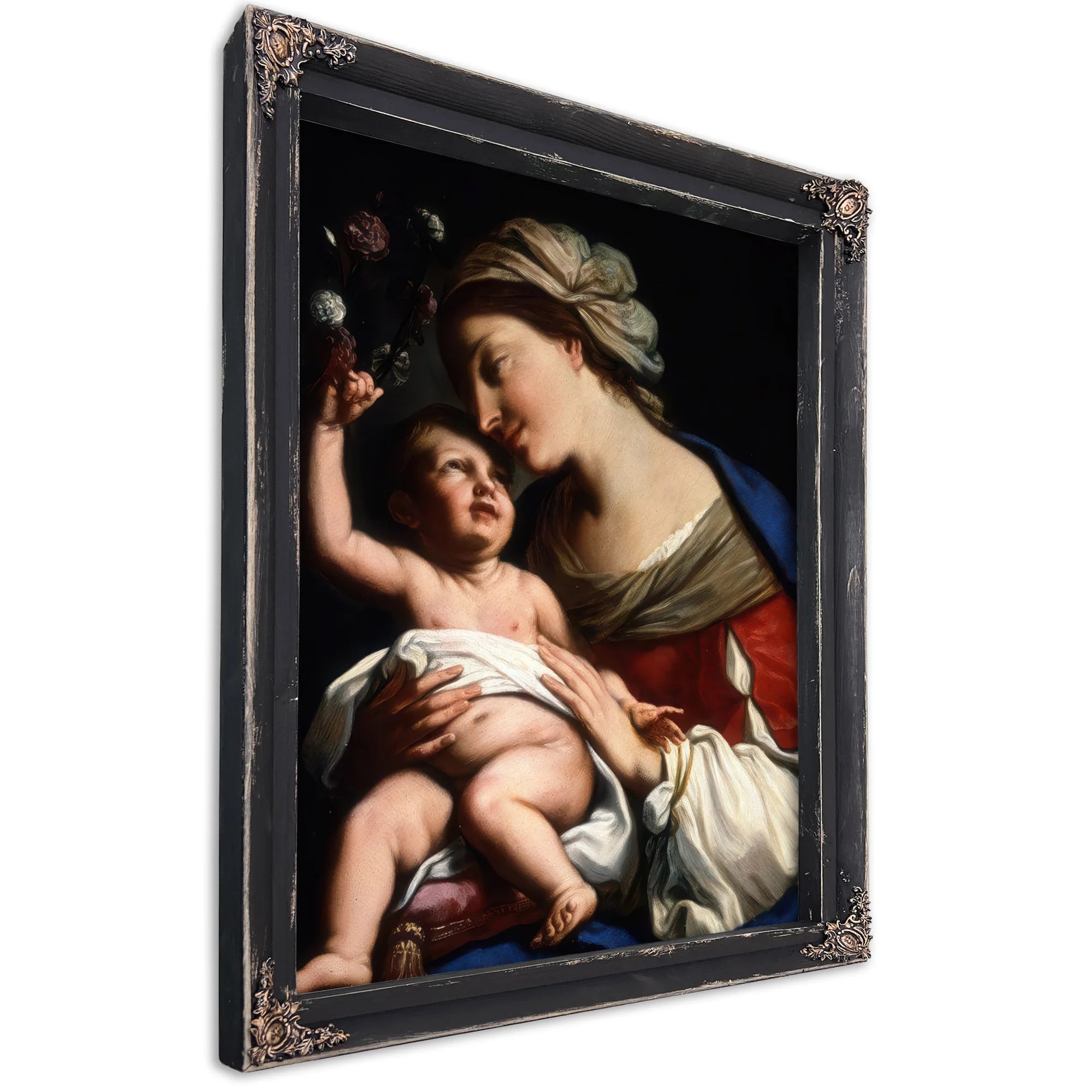 Virgin And Child 1663 By Elisabetta Sirani Fine Art Print