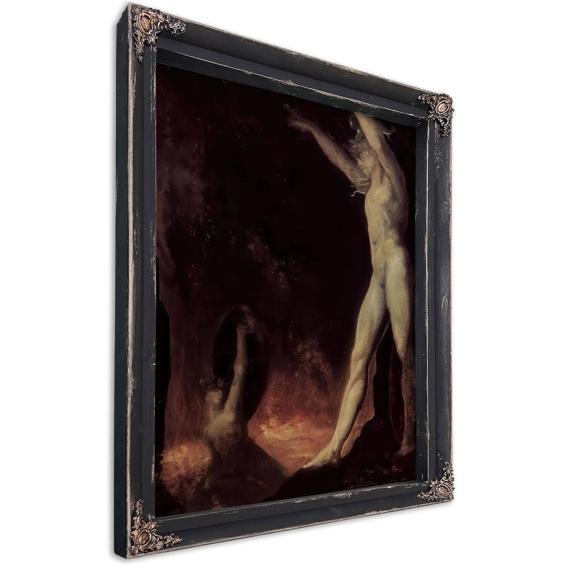 Satanic Call To The Beelzebub In Hell By Henry Fuseli Fine Art Print