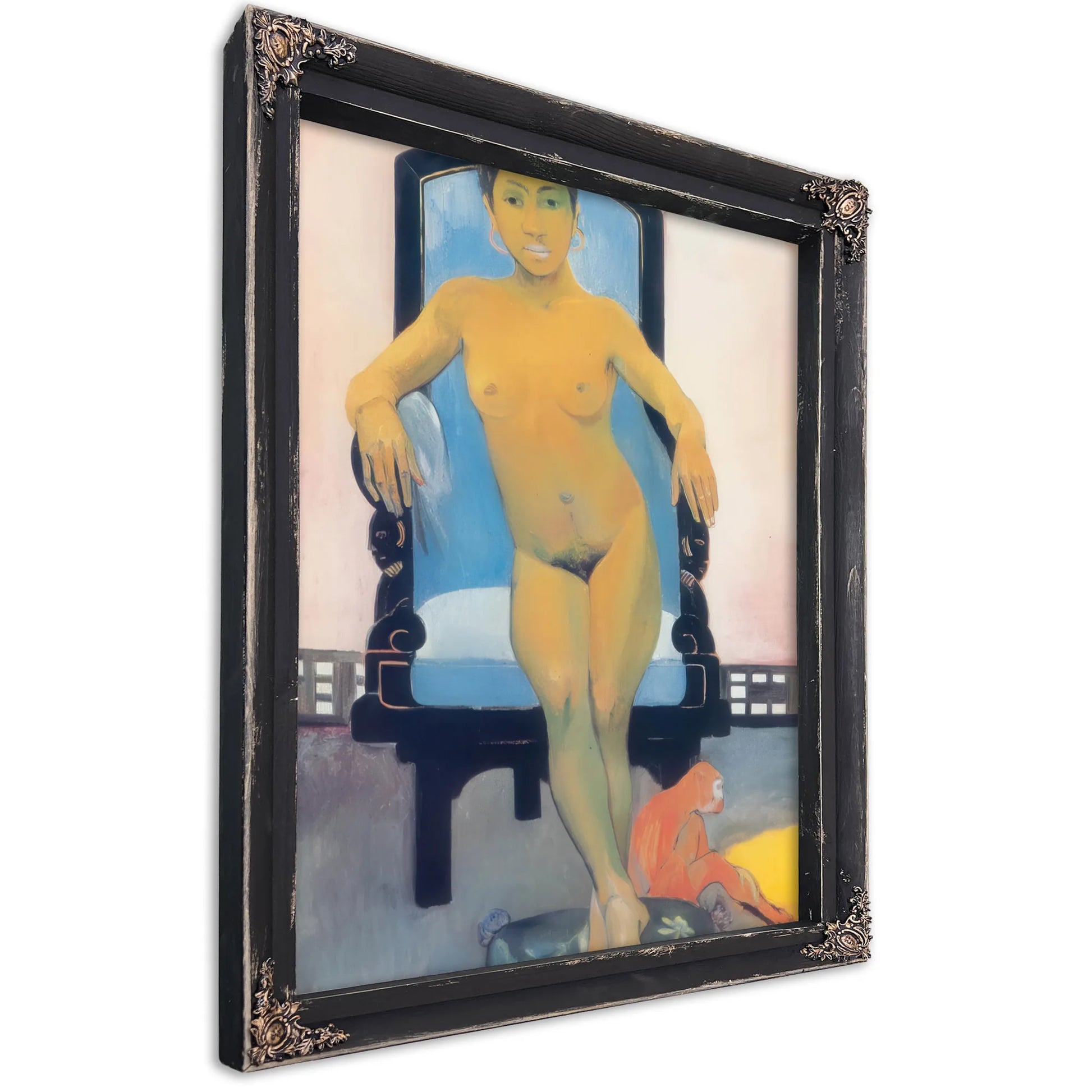 Atia Tamari Vahine Judith Te Parari( Annah The Javanese) By Paul Gauguin Fine Art Print