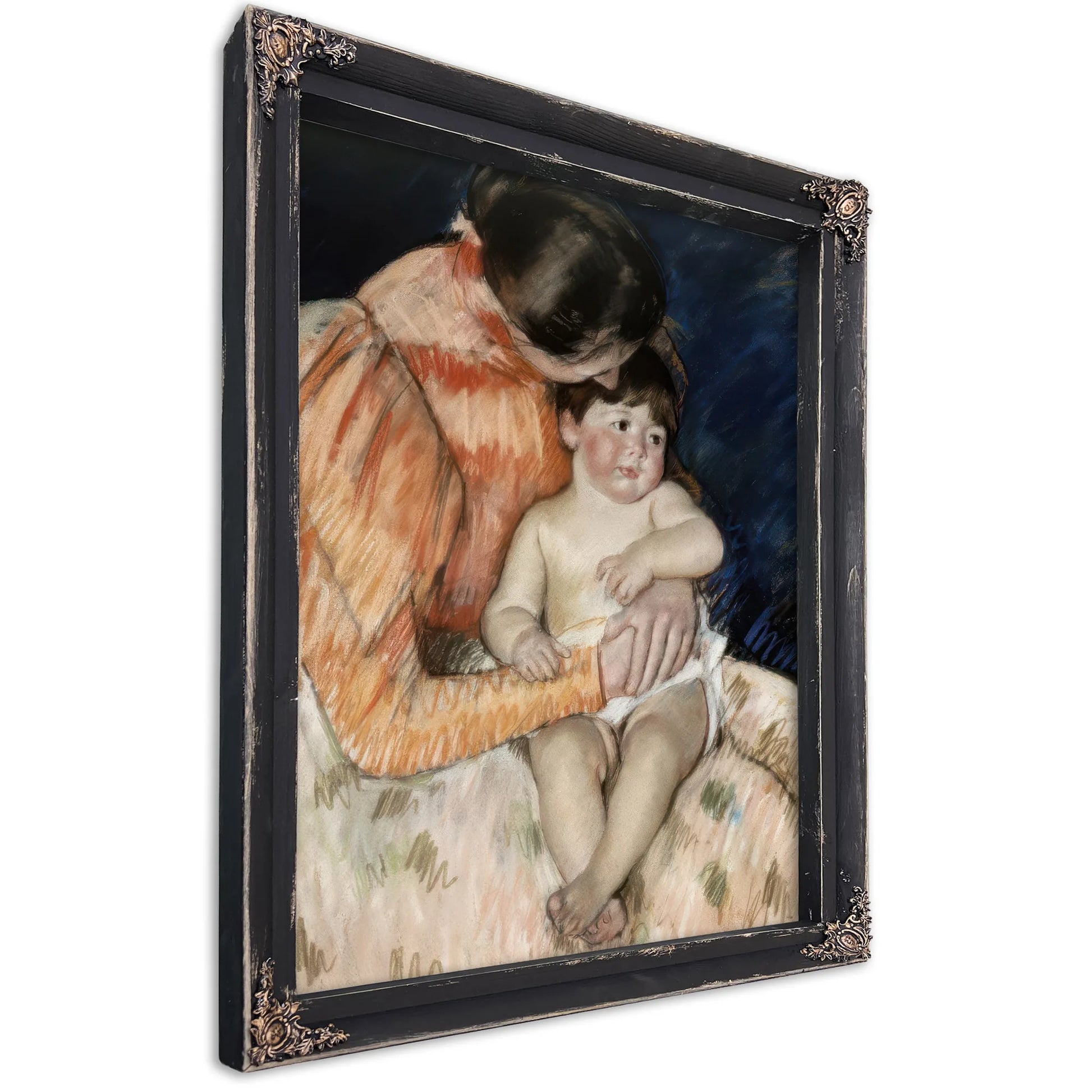 Mother And Child By Mary Cassatt Fine Art Print