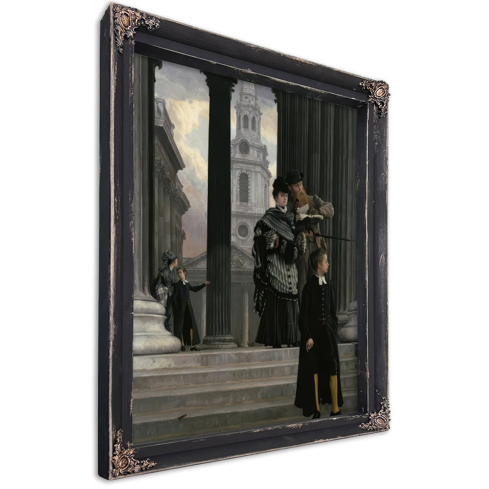 London Visitors By James Tissot Fine Art Print