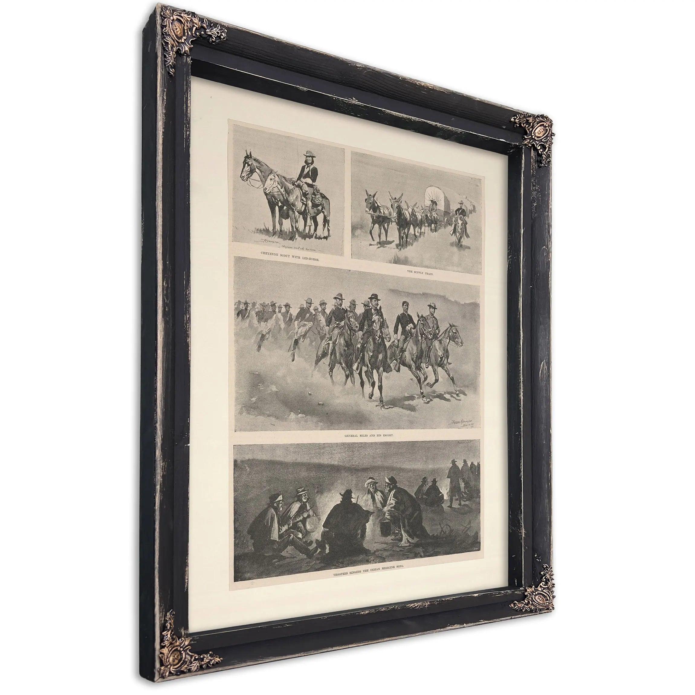 Chasing A Major General by Frederic Remington