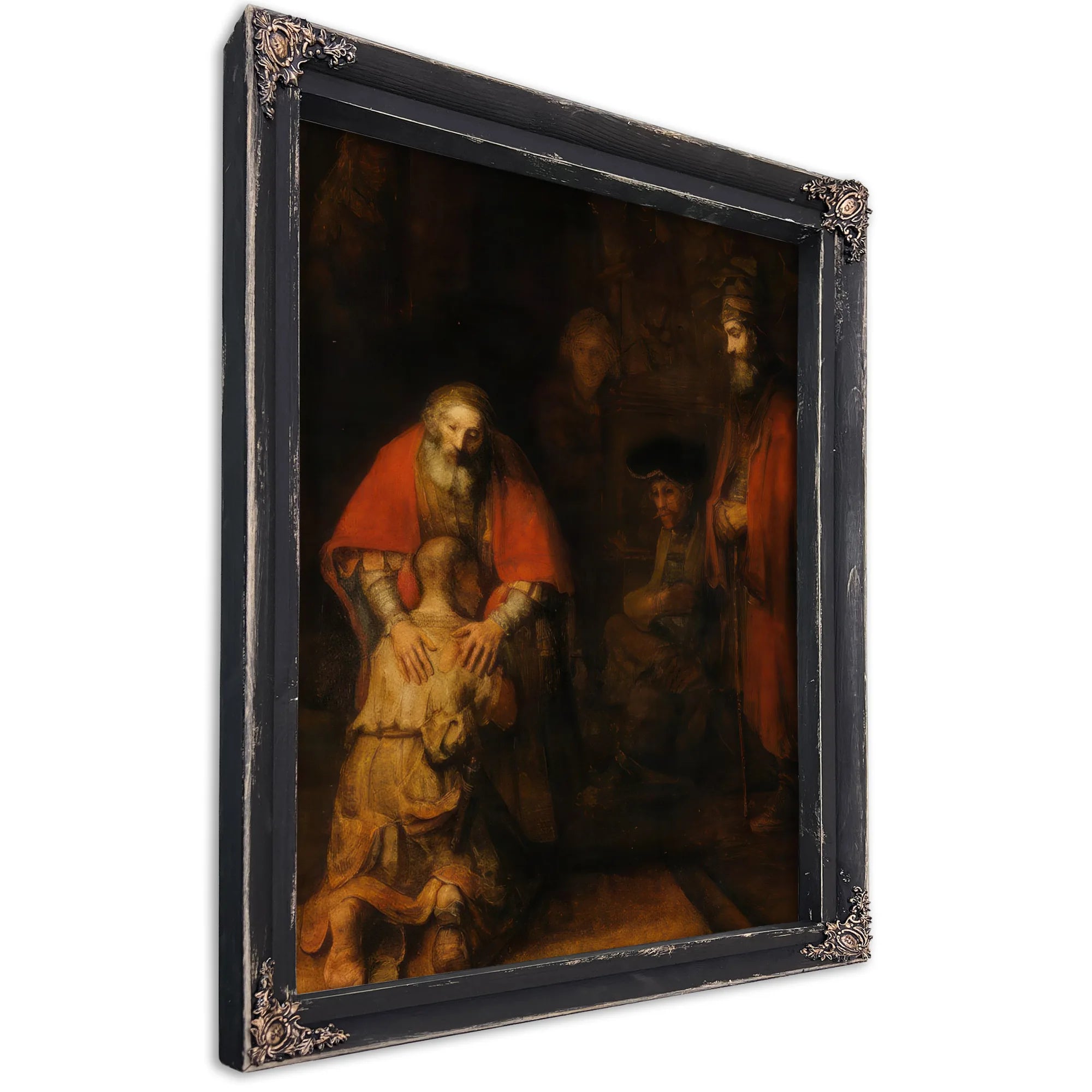 Return Of The Prodigal Son By Rembrandt Fine Art Print