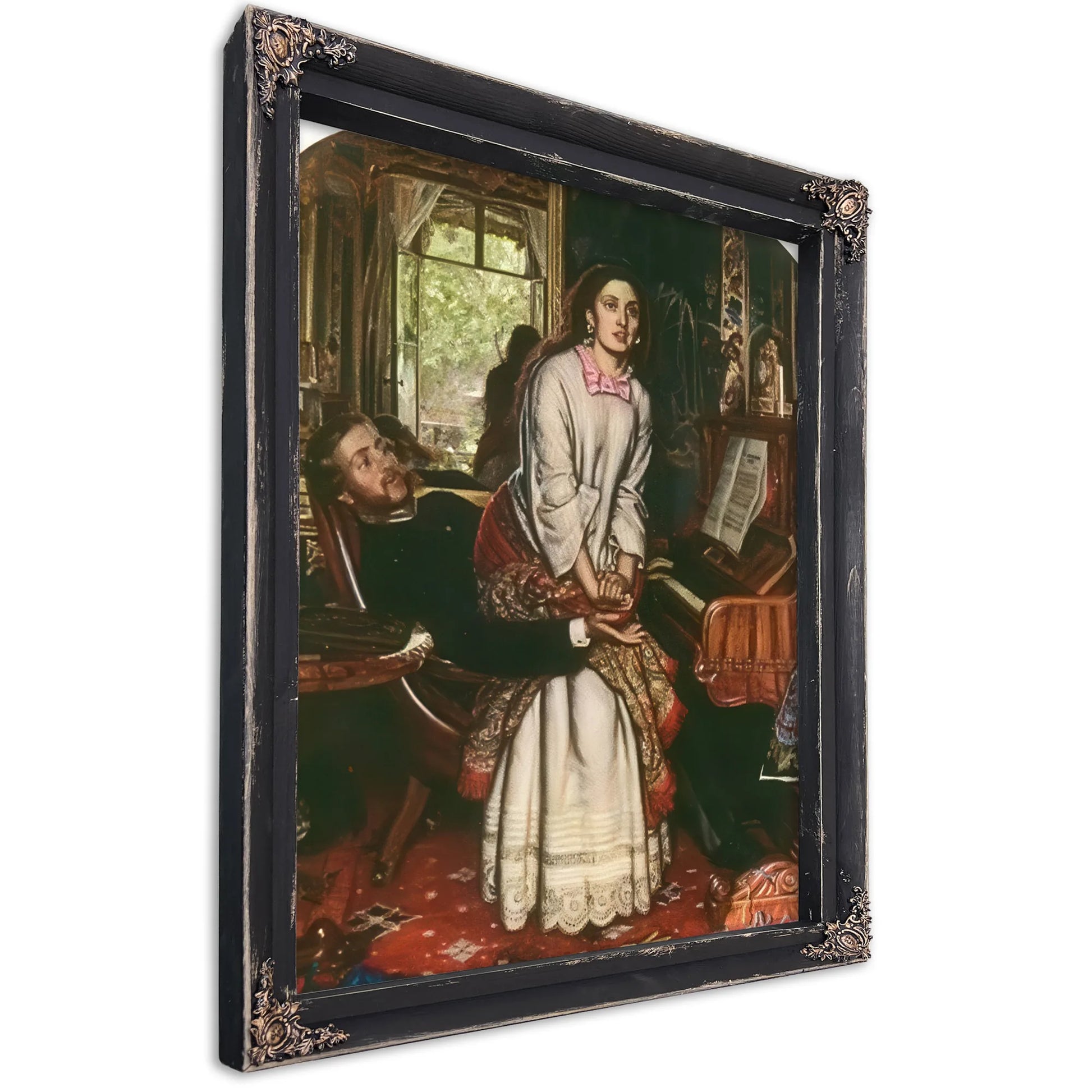 The Awakening Conscience By William Holman Hunt Fine Art Print