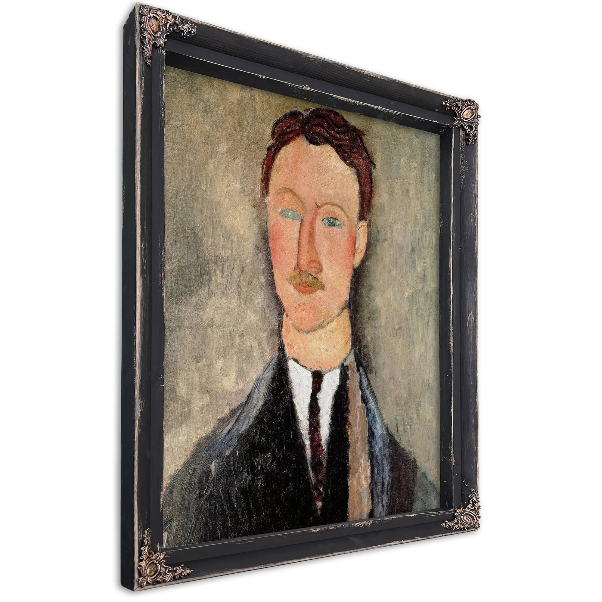 Portrait Of Leopold Survage (1879 1968) By Amedeo Modigliani Fine Art Print