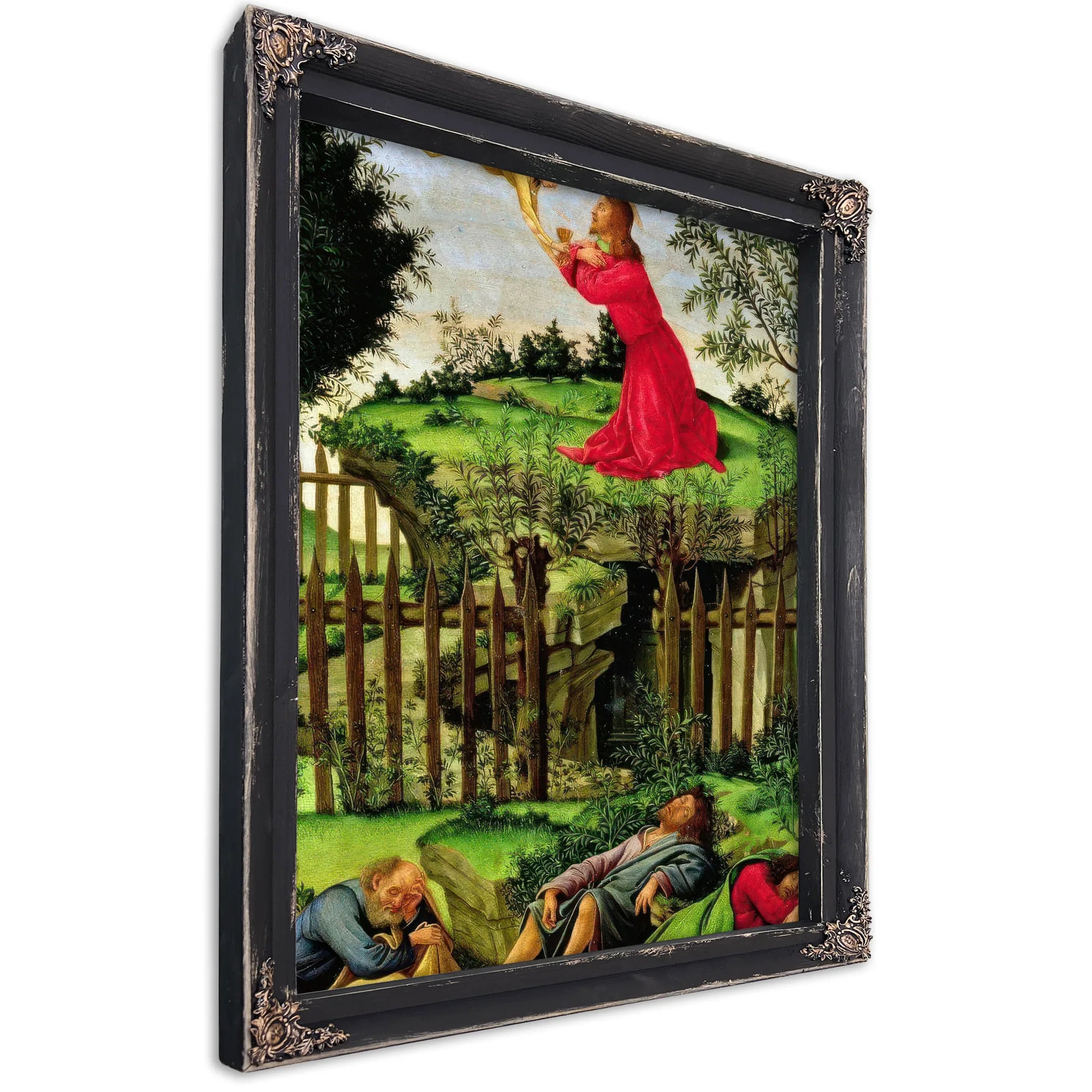 The Agony In The Garden By Sandro Botticelli Fine Art Print