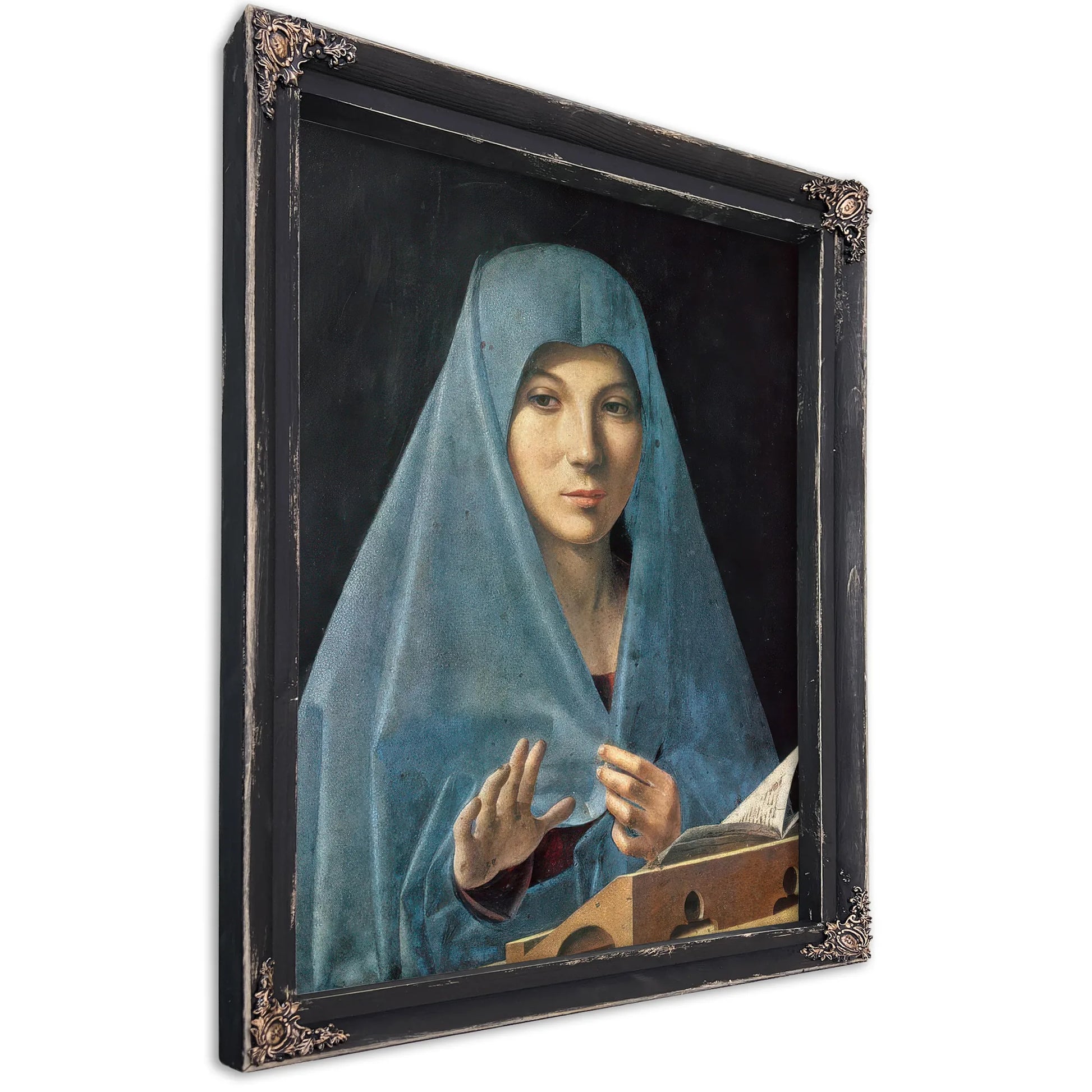 Annunciation By Antonello Da Messina Fine Art Print