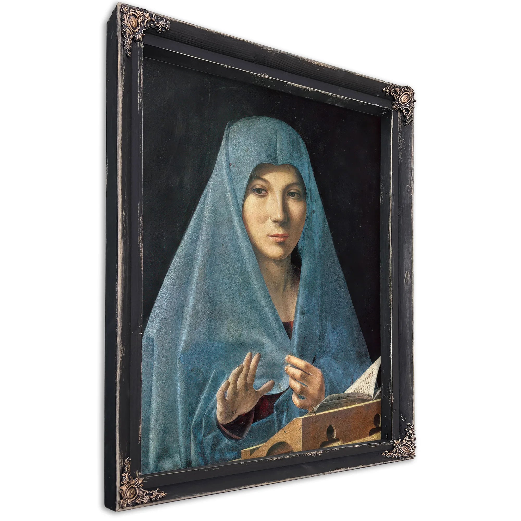 Annunciation By Antonello Da Messina Fine Art Print