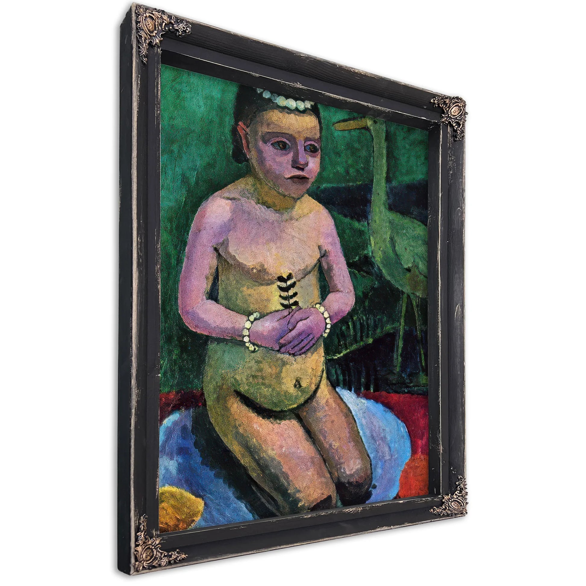 Child With Crane 1906 By Paula Modersohn Becker Fine Art Print