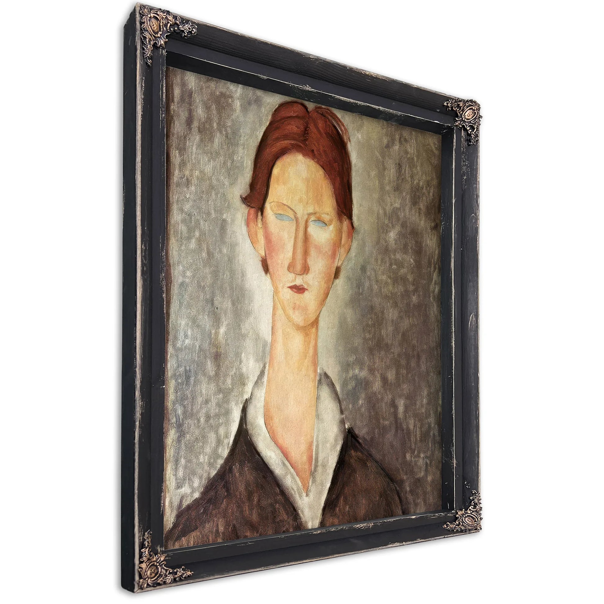 Portrait Of A Student By Amedeo Modigliani Fine Art Print