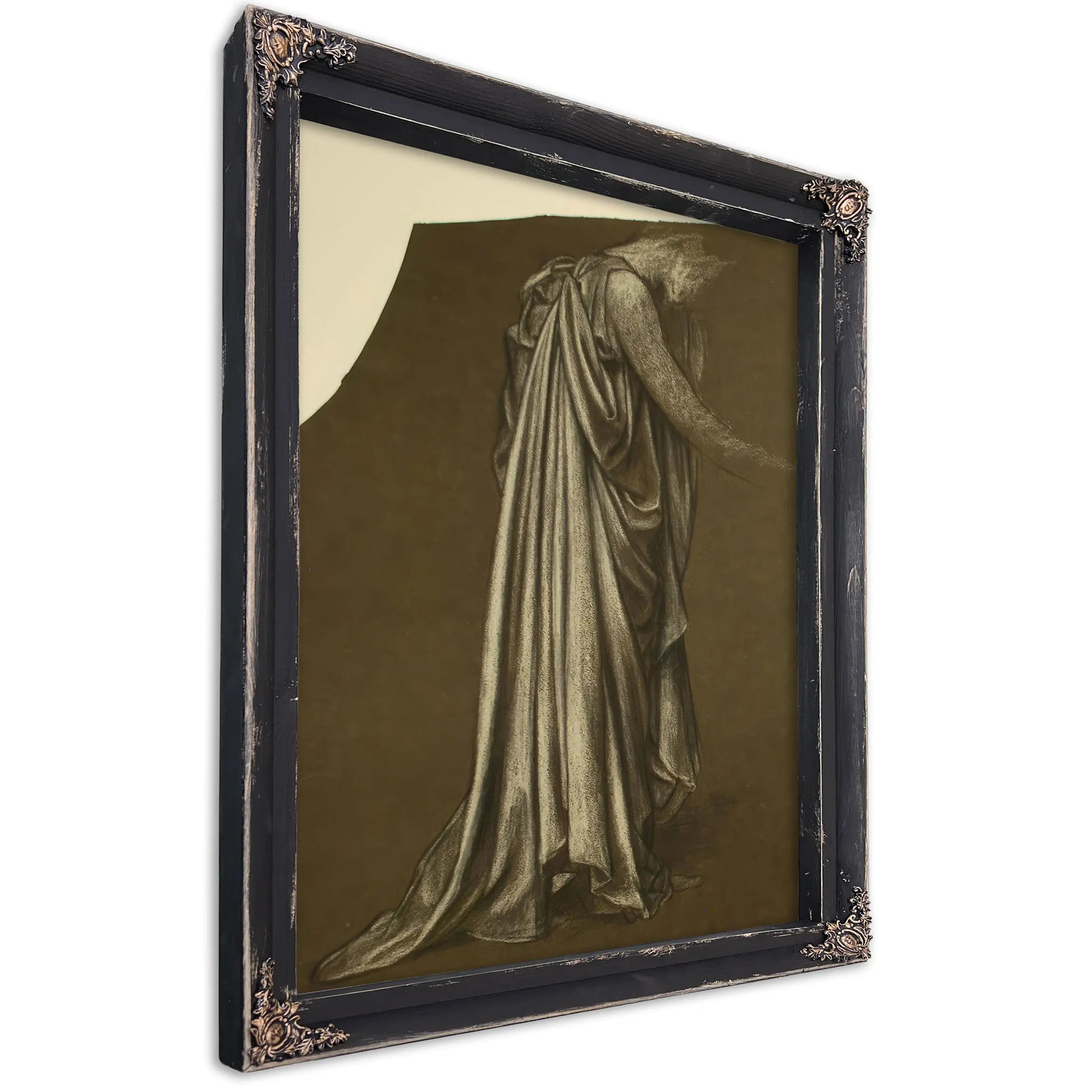 Study For The Cadence Of Autumn (Drapery) 2 by Evelyn De Morgan