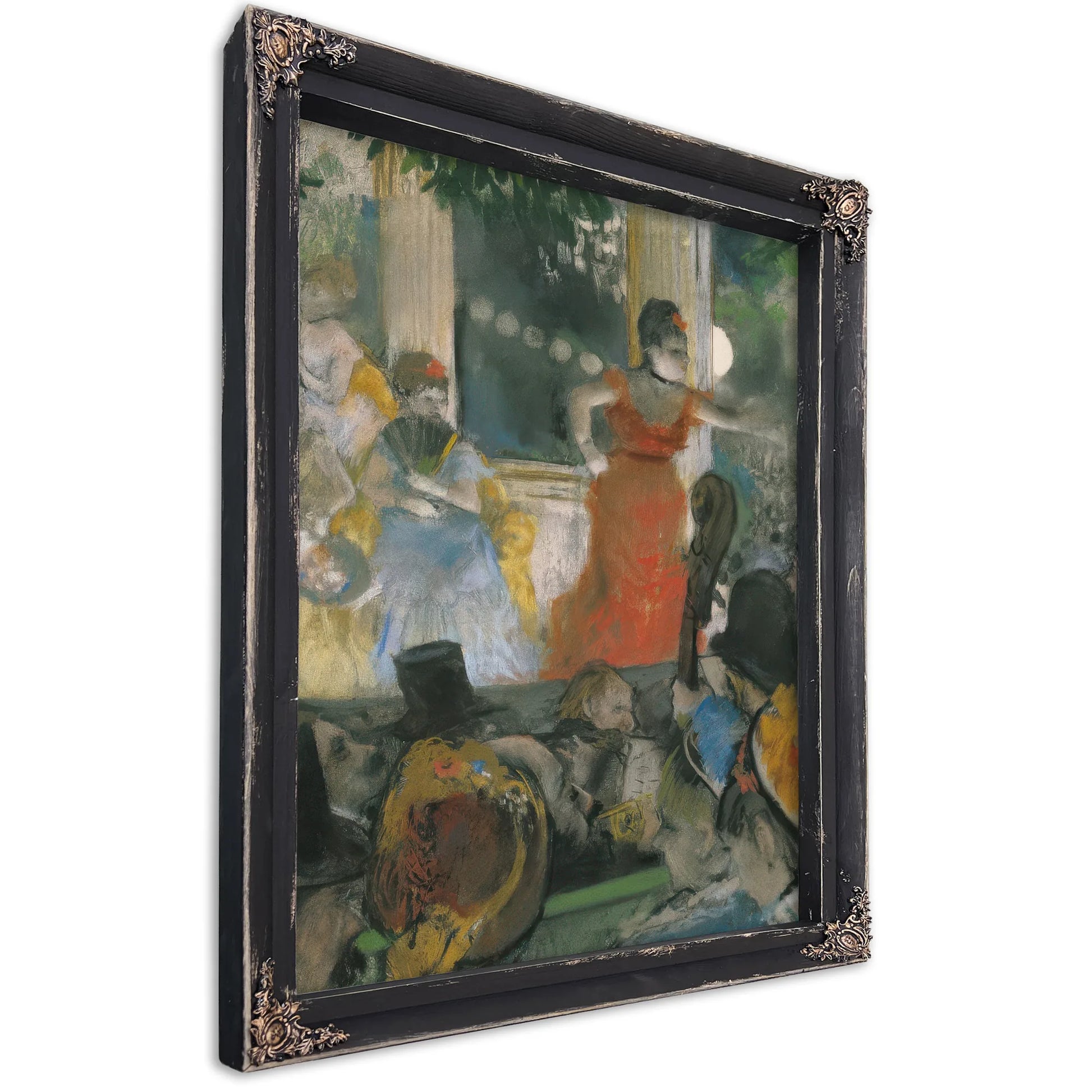 Cafe Concert At Les Ambassadeurs By Edgar Degas Fine Art Print