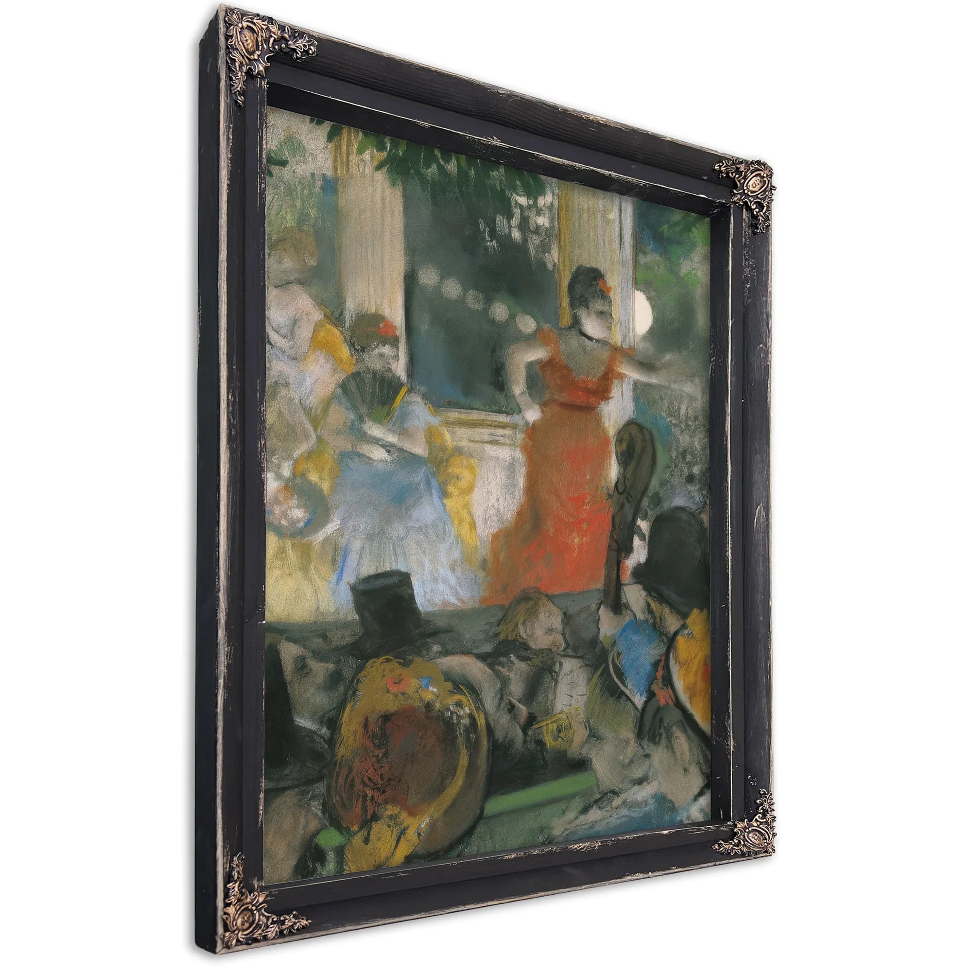 Cafe Concert At Les Ambassadeurs By Edgar Degas Fine Art Print