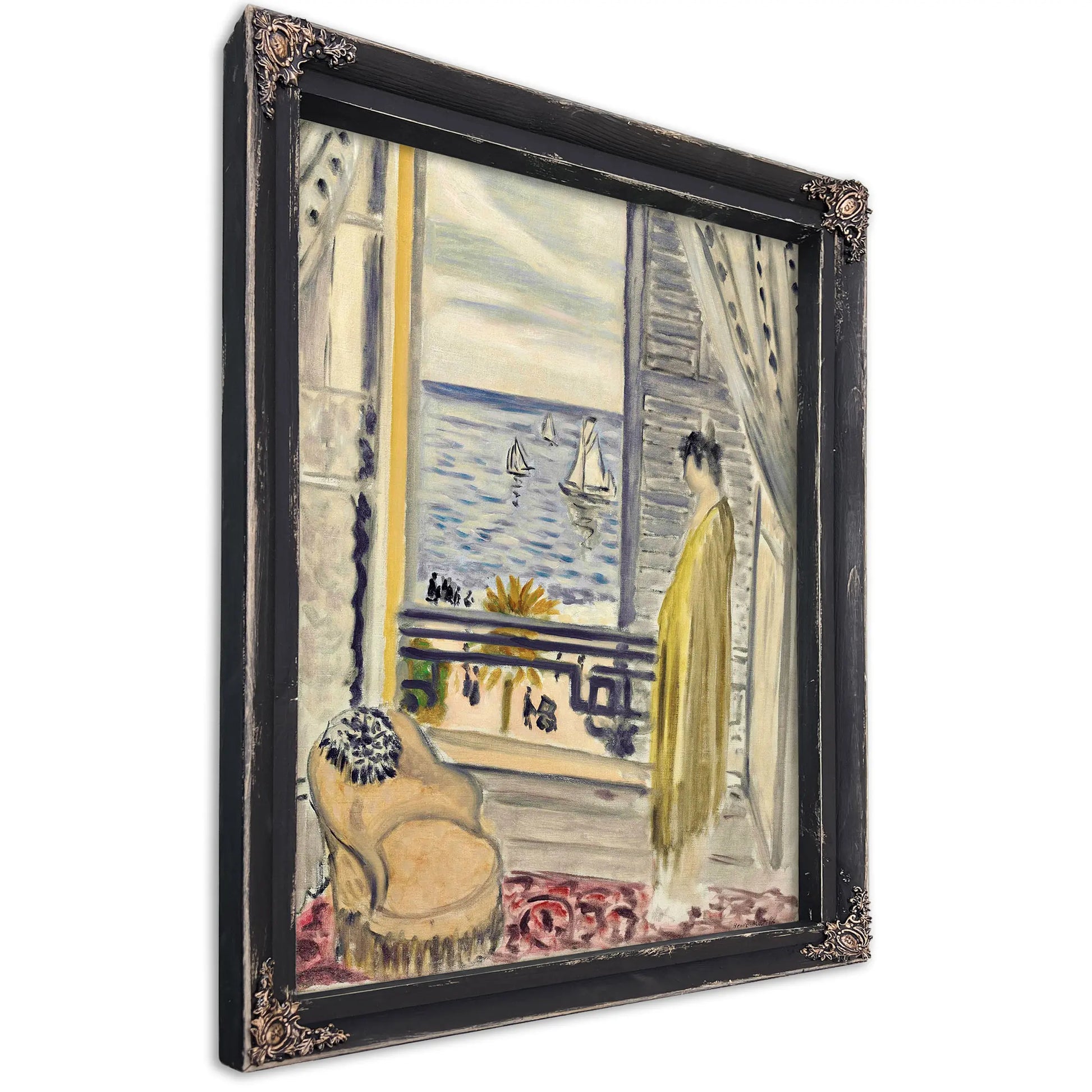 Interior At Nice (Woman At The Window) by Henri Matisse
