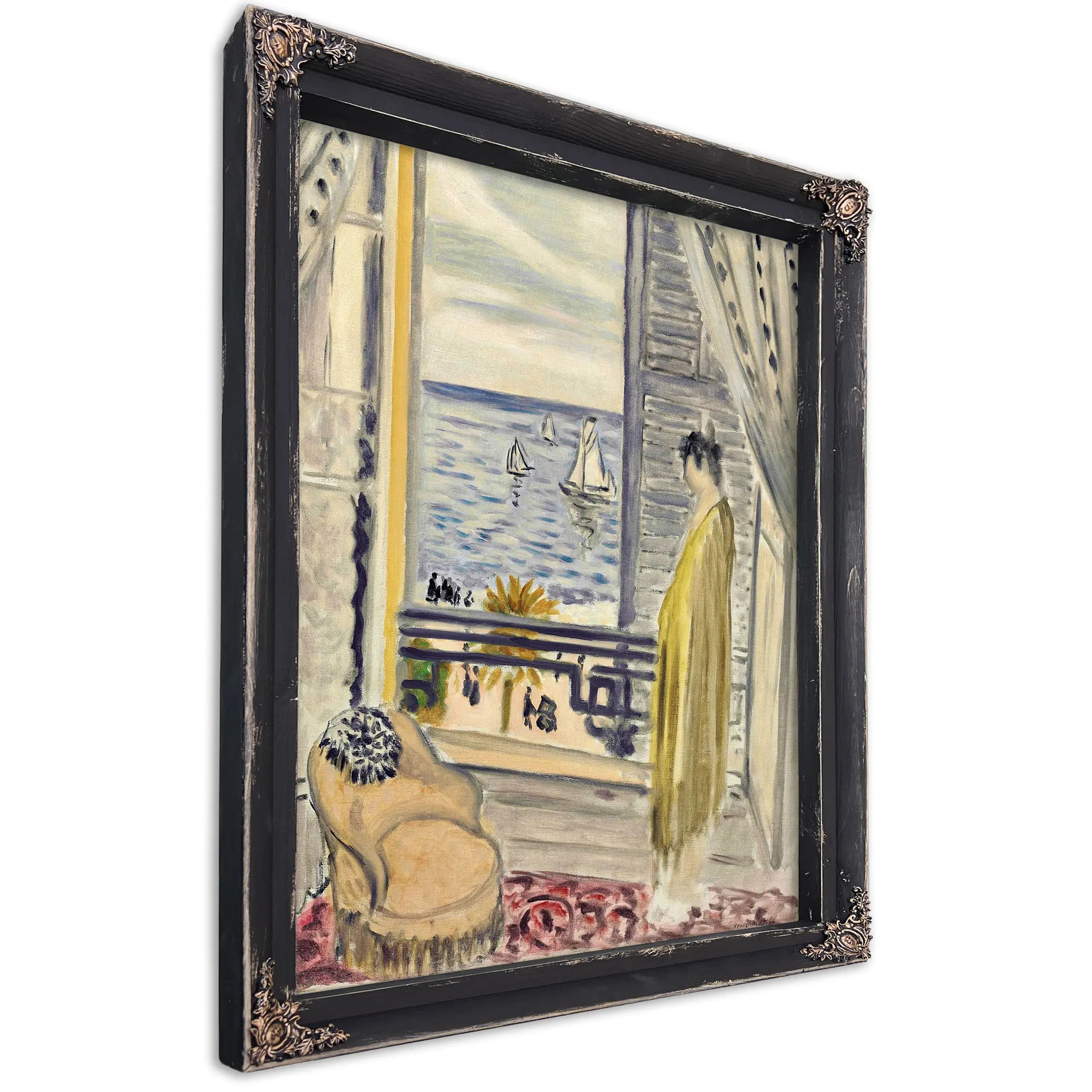 Interior At Nice (Woman At The Window) by Henri Matisse