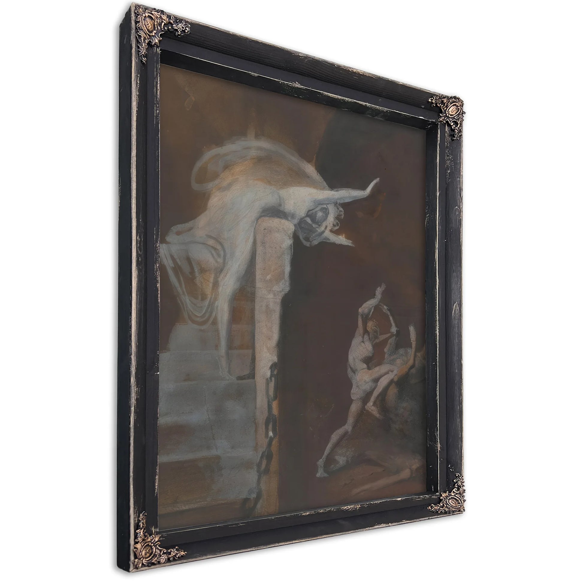 Ariadne Watching The Struggle Of Theseus With The Minotaur By Henry Fuseli Fine Art Print