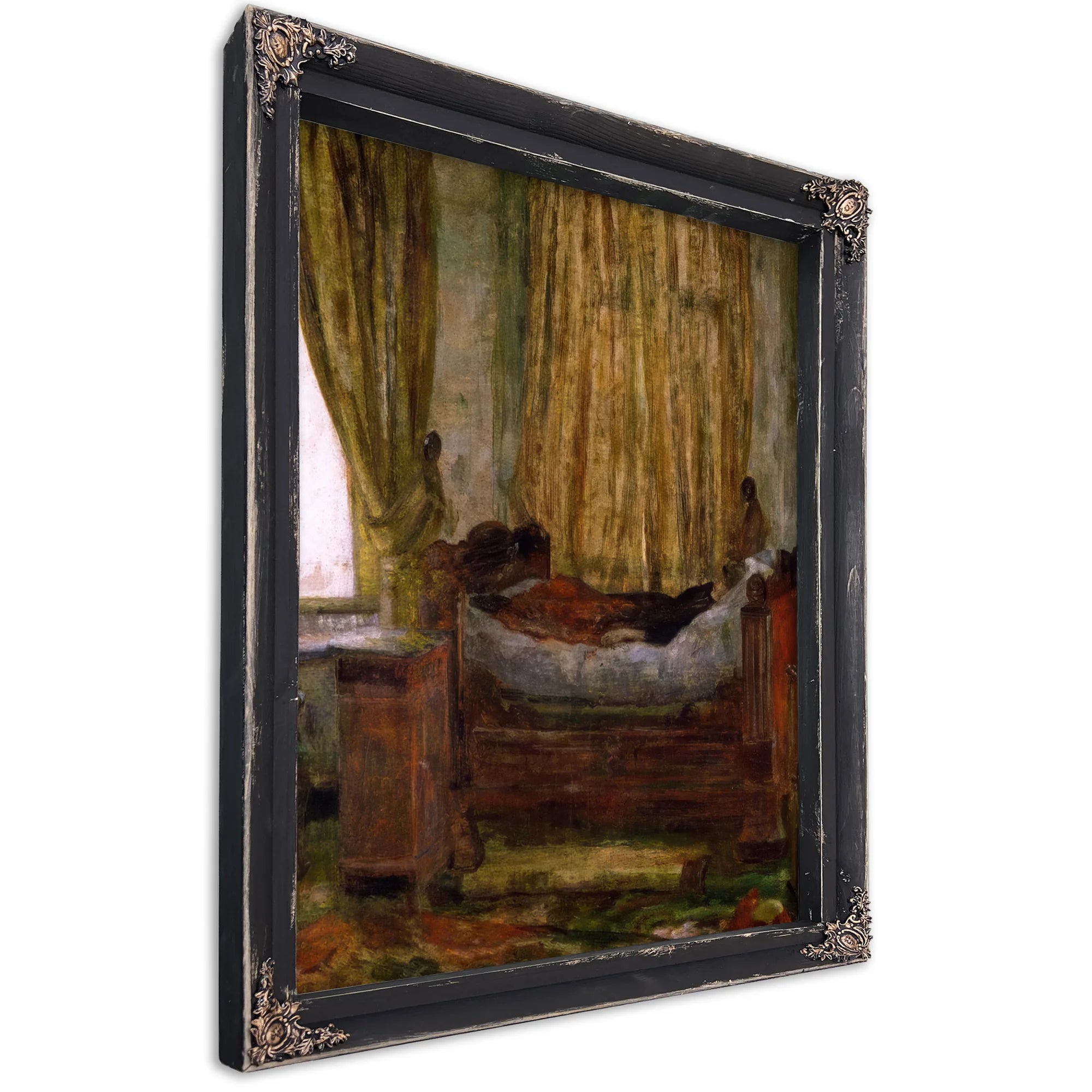The Lady In Distress By James Ensor Fine Art Print