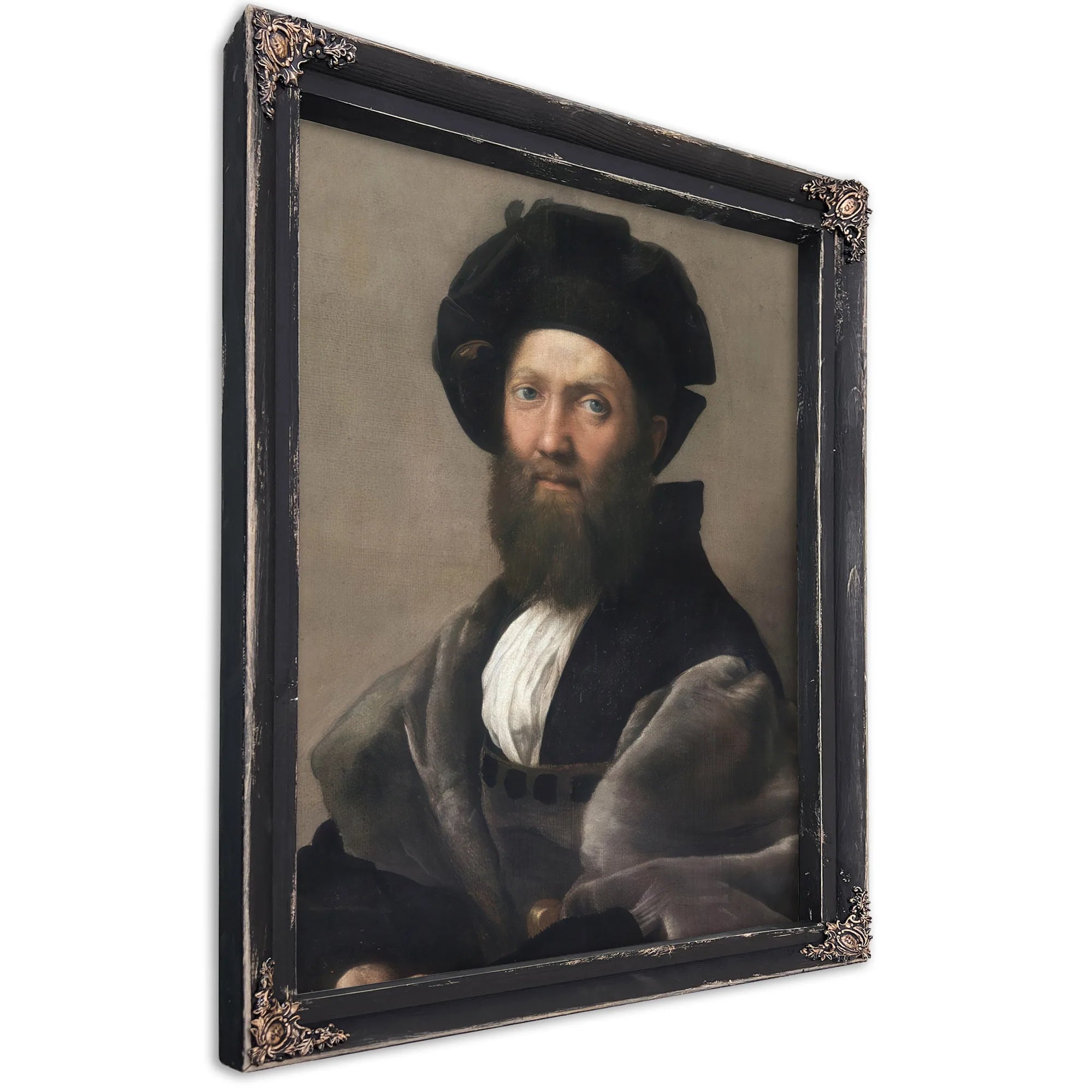 Baldassare Castiglione By Raphael Fine Art Print