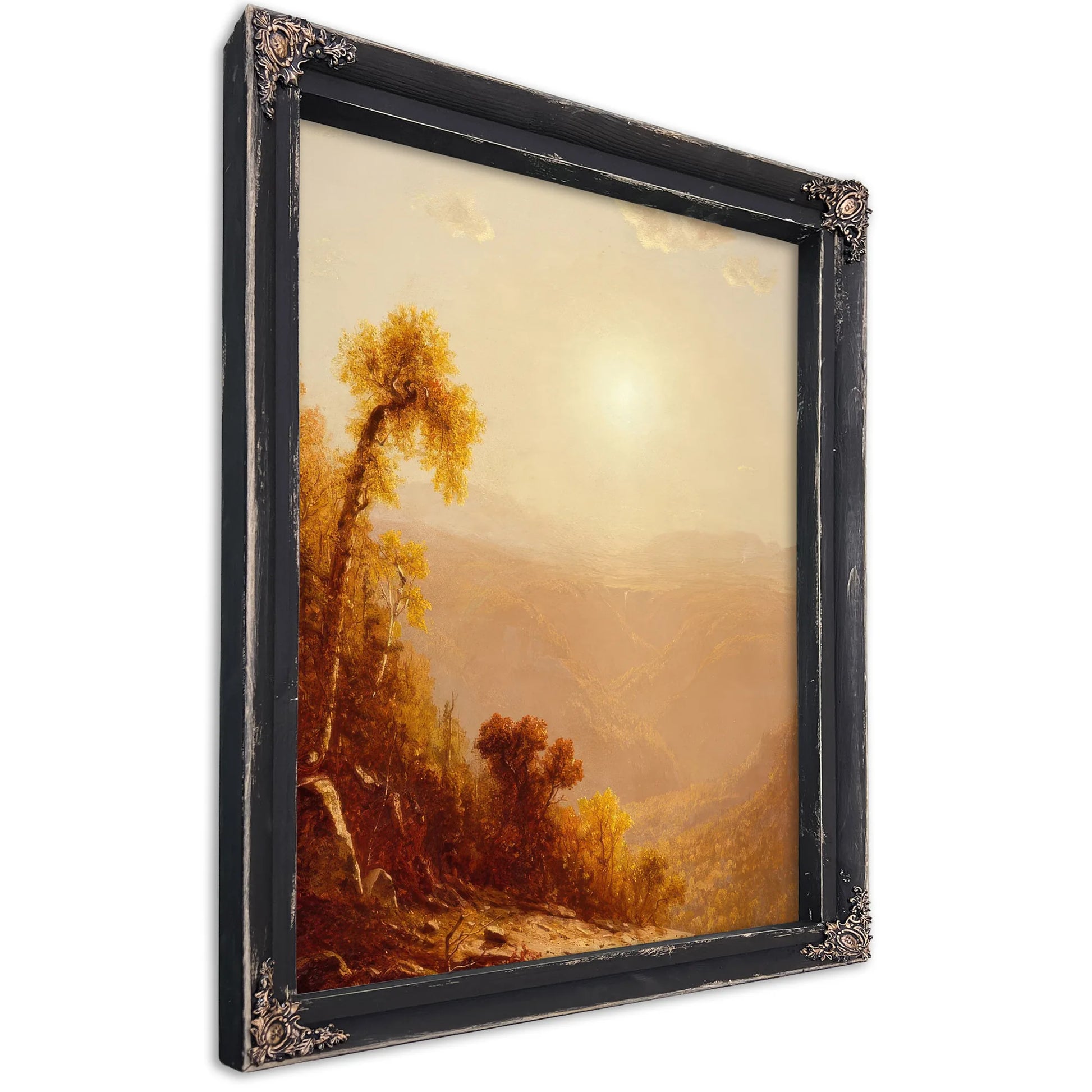 October In The Catskills By Sanford Robinson Gifford Fine Art Print