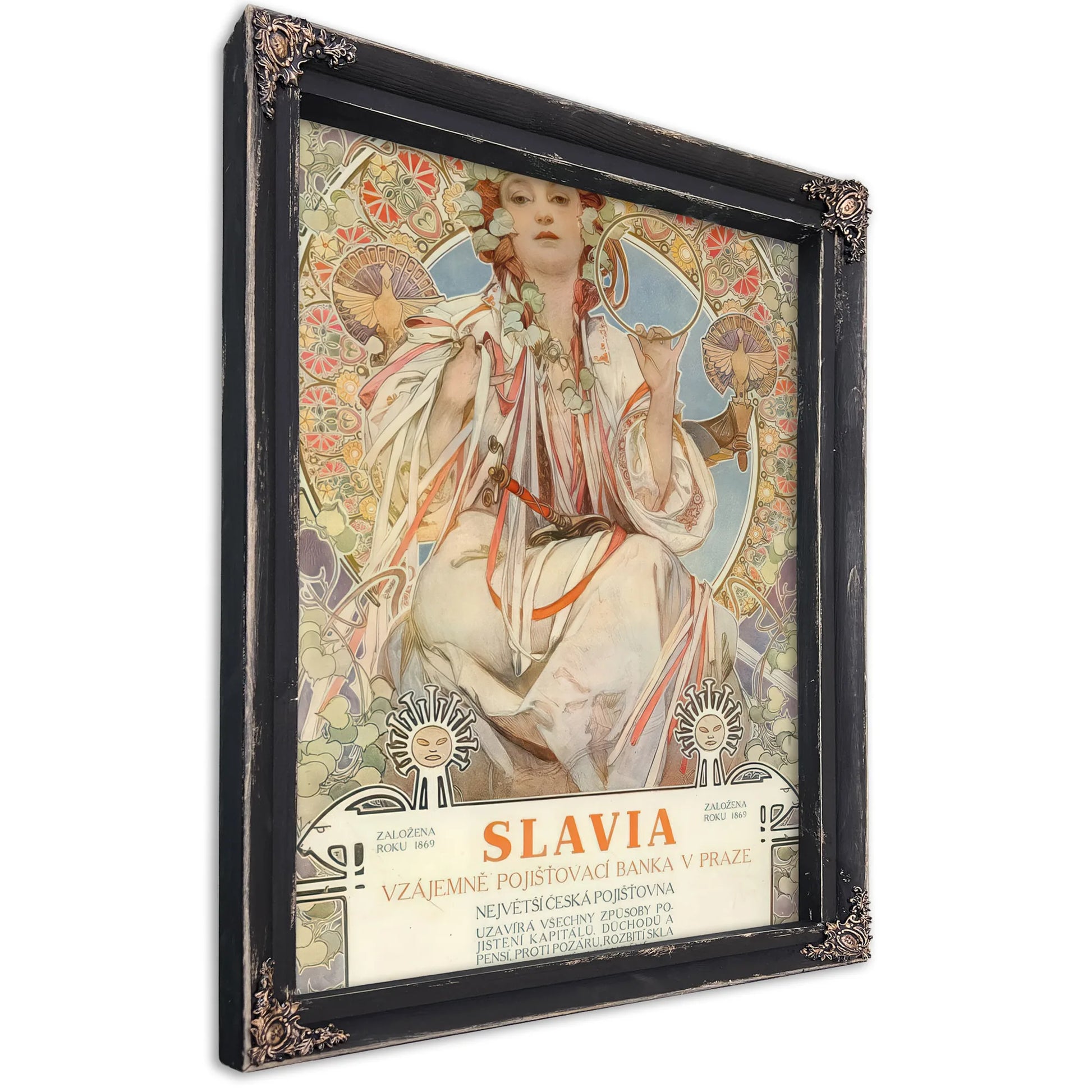 Mrs Leslie Carter By Alphonse Mucha Fine Art Print
