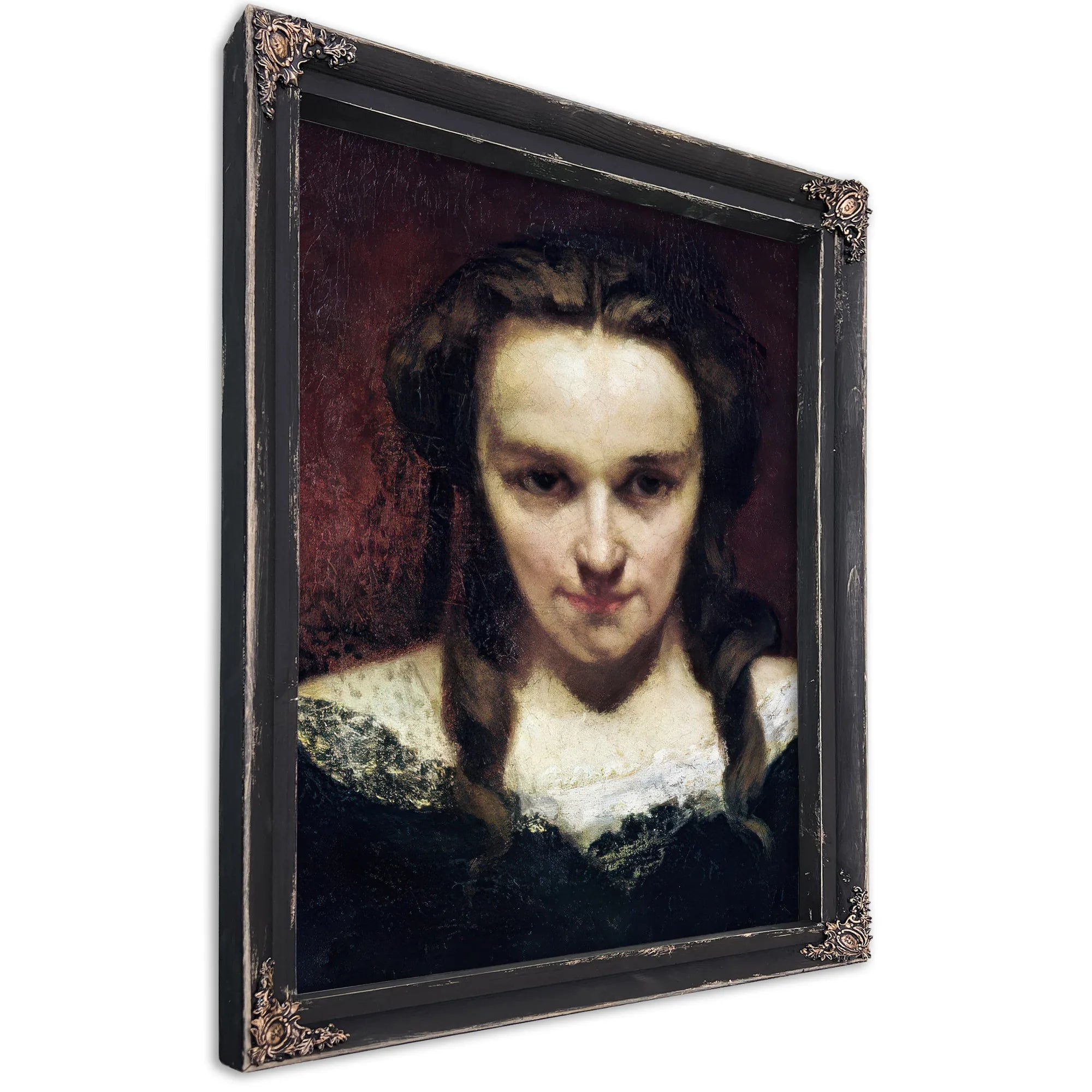 The Clairvoyant Or, The Sleepwalker By Jean Desire Gustave Courbet Fine Art Print