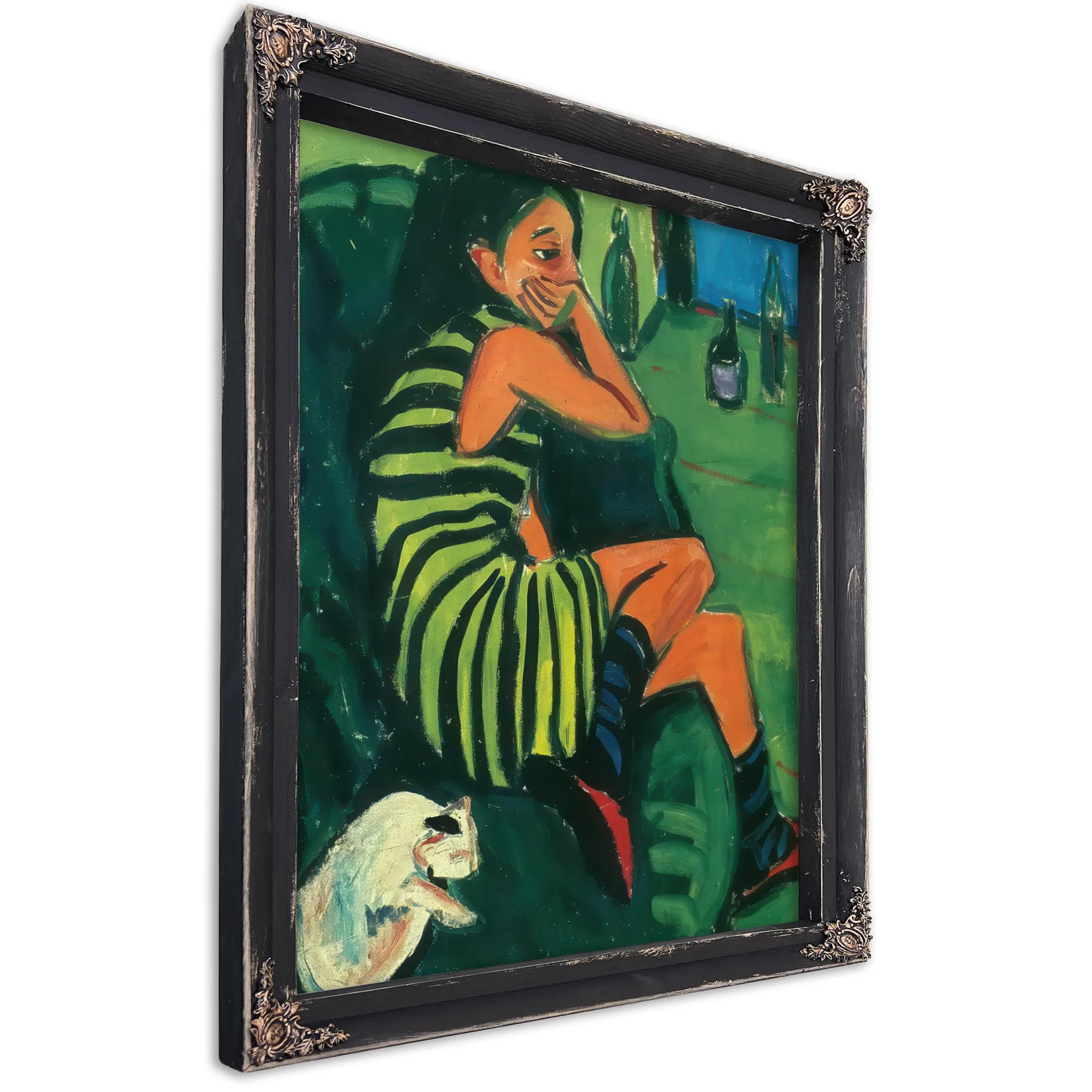 Artiste (Marzella) By Ernst Ludwig Kirchner Fine Art Print
