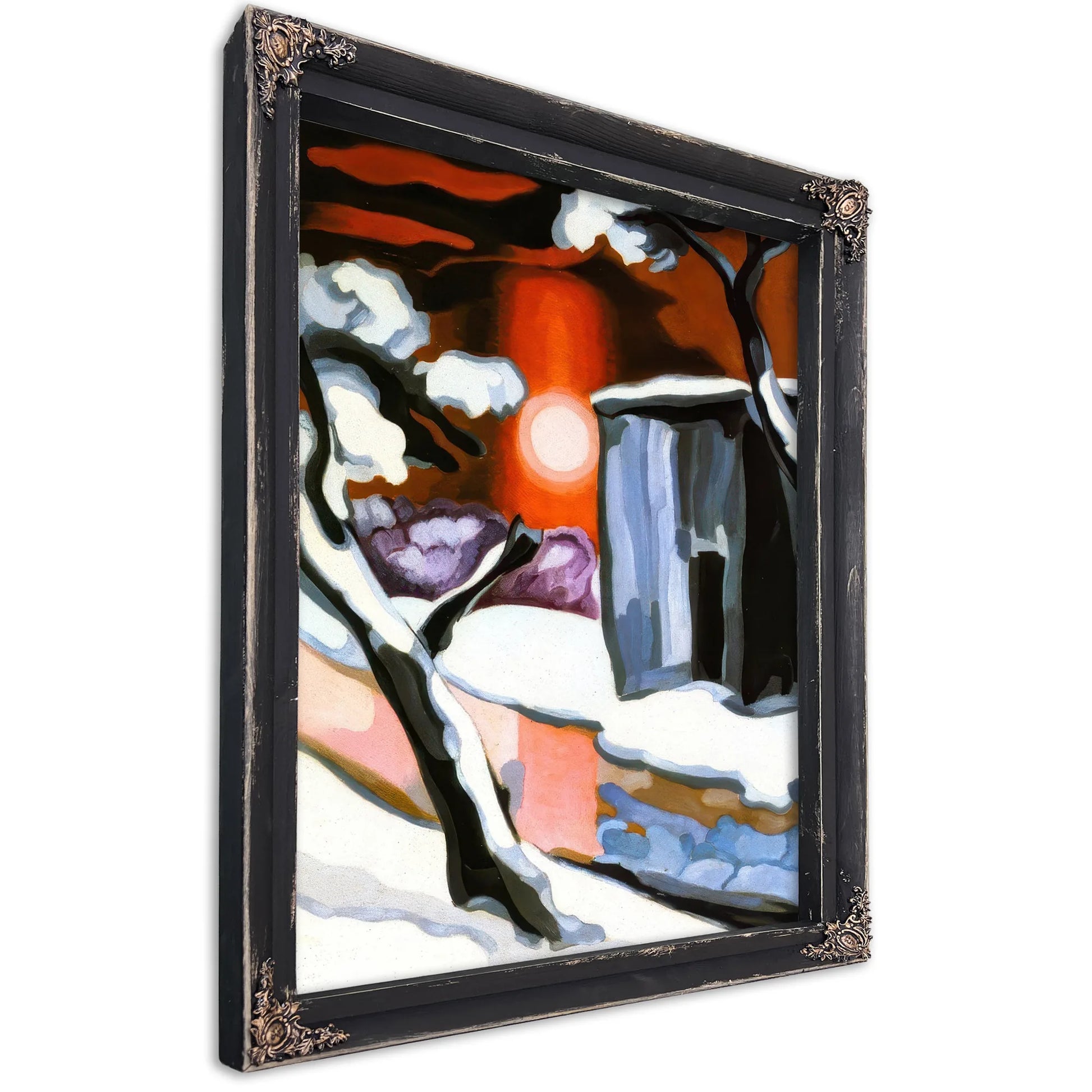 Last Evening Of The Year By Oscar Bluemner Fine Art Print