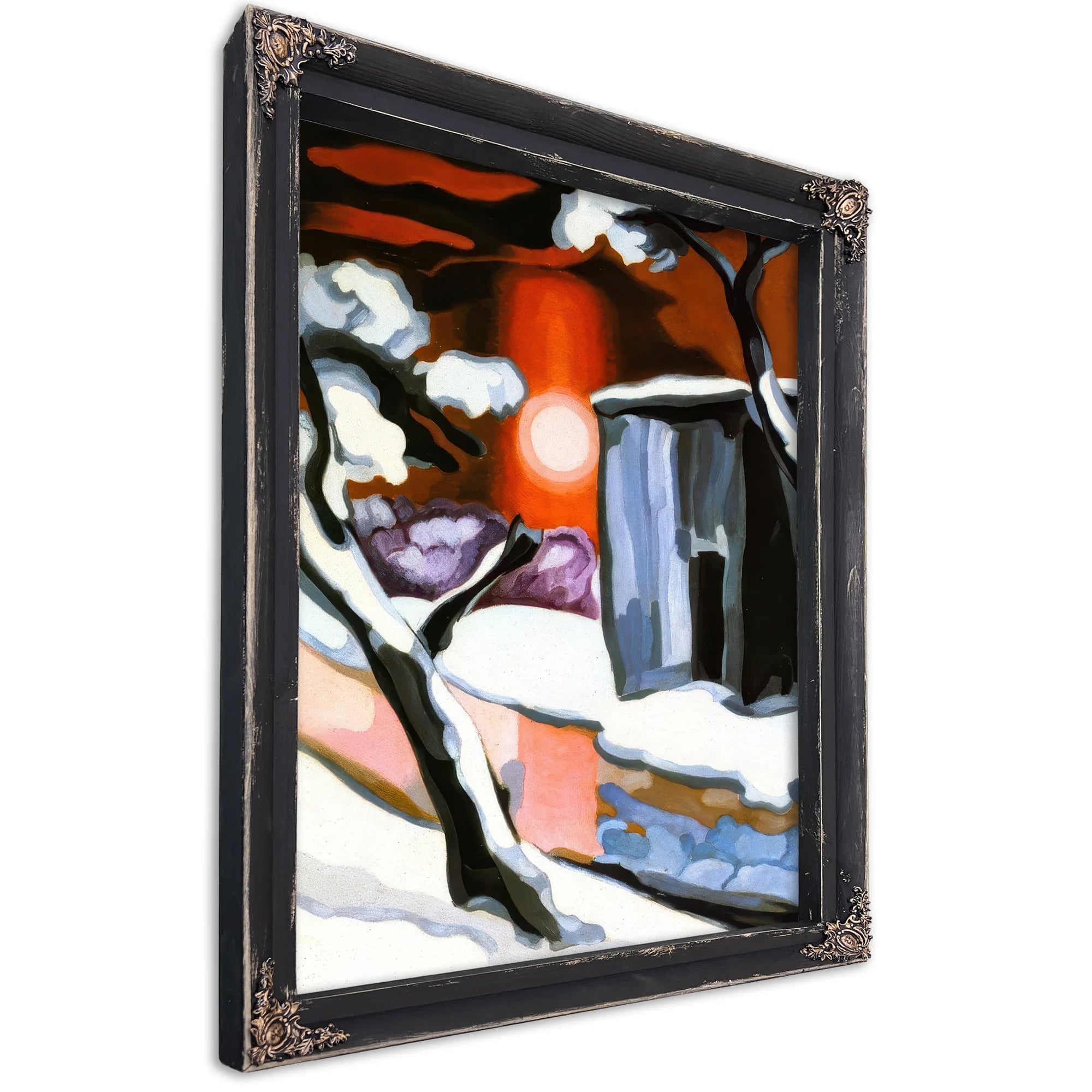 Last Evening Of The Year By Oscar Bluemner Fine Art Print