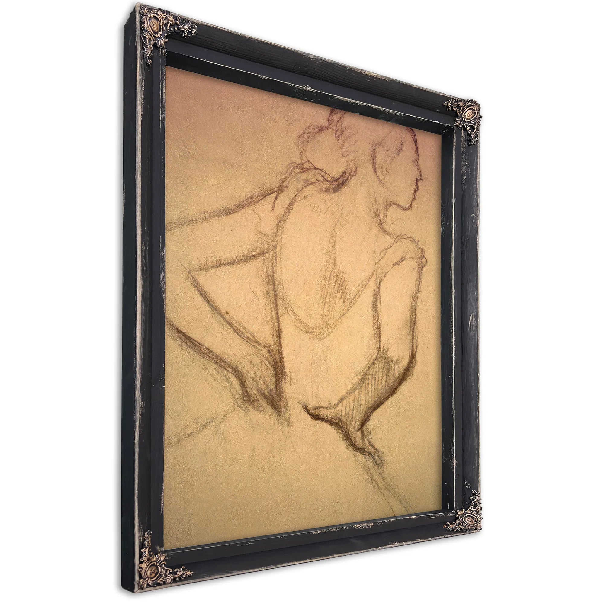 Standing Dancer By Edgar Degas Fine Art Print