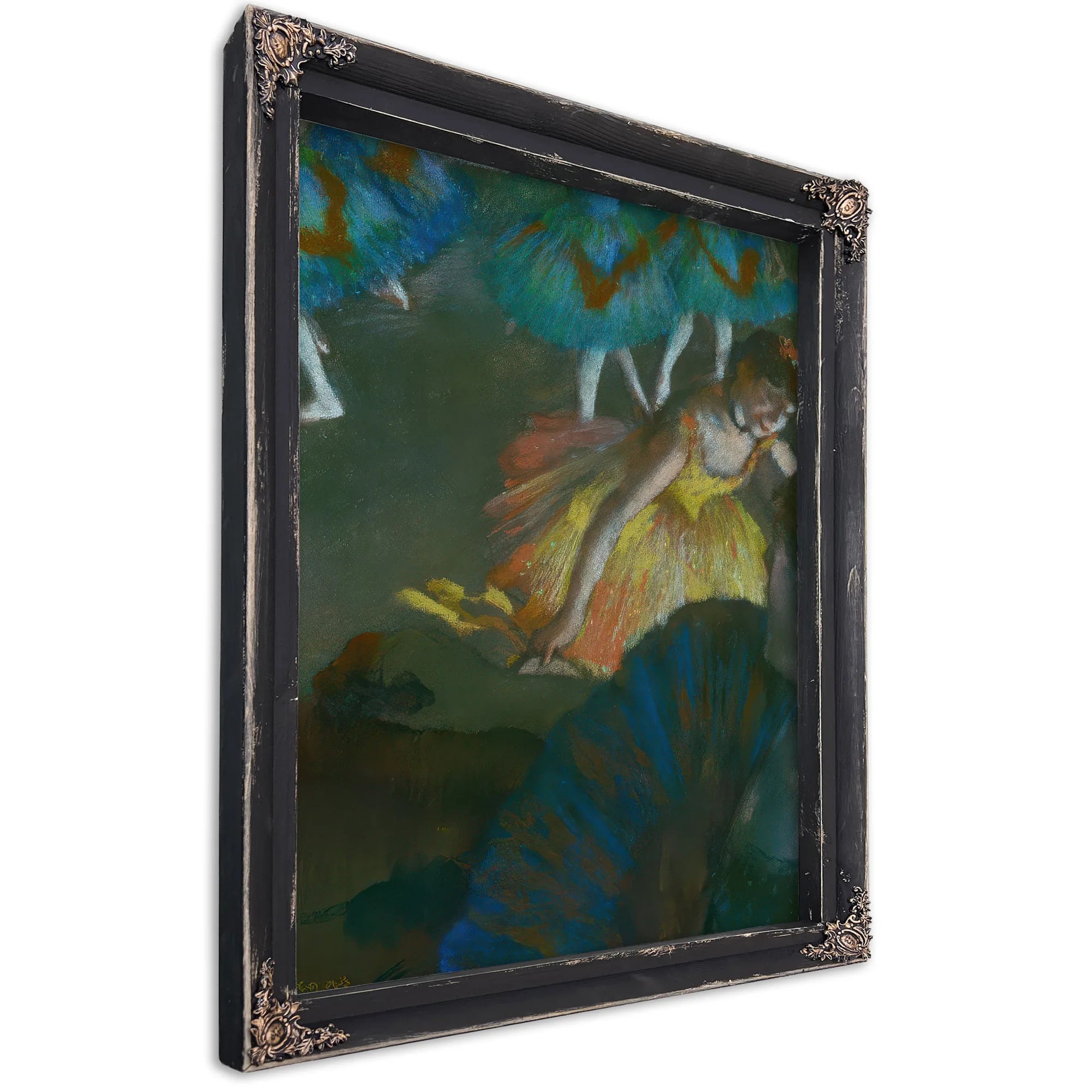 Ballet Seen From An Opera Box By Edgar Degas Fine Art Print
