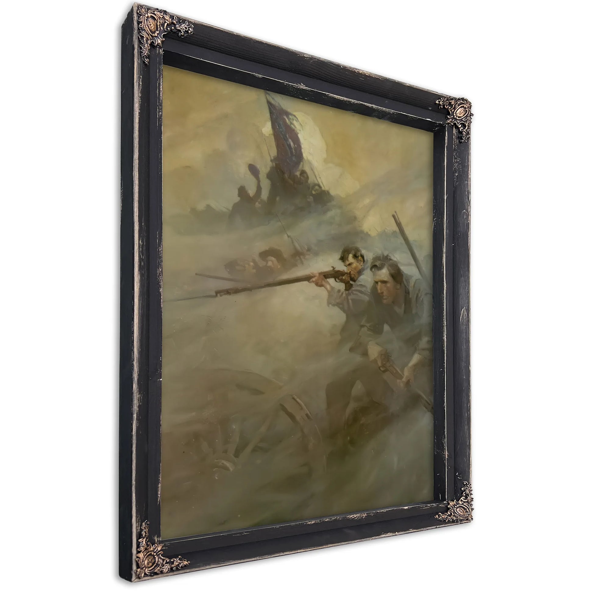 The Battle By NC Wyeth Fine Art Print