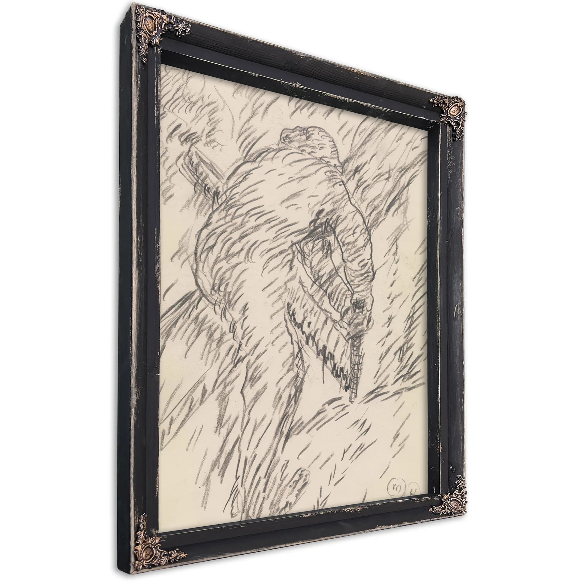 Sawing Wood By Marsden Hartley Fine Art Print