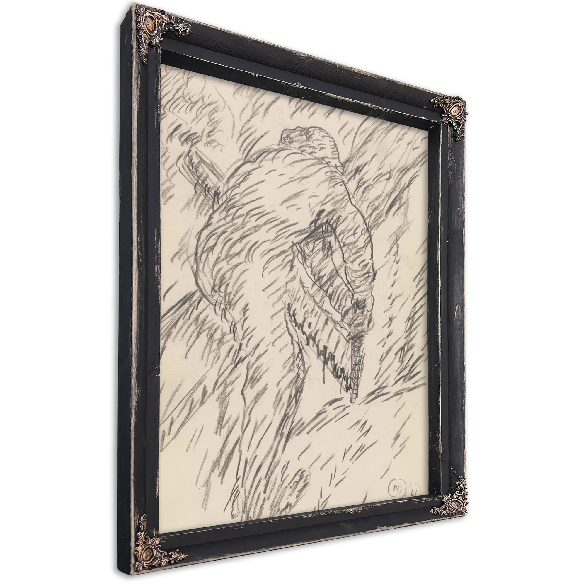 Sawing Wood By Marsden Hartley Fine Art Print