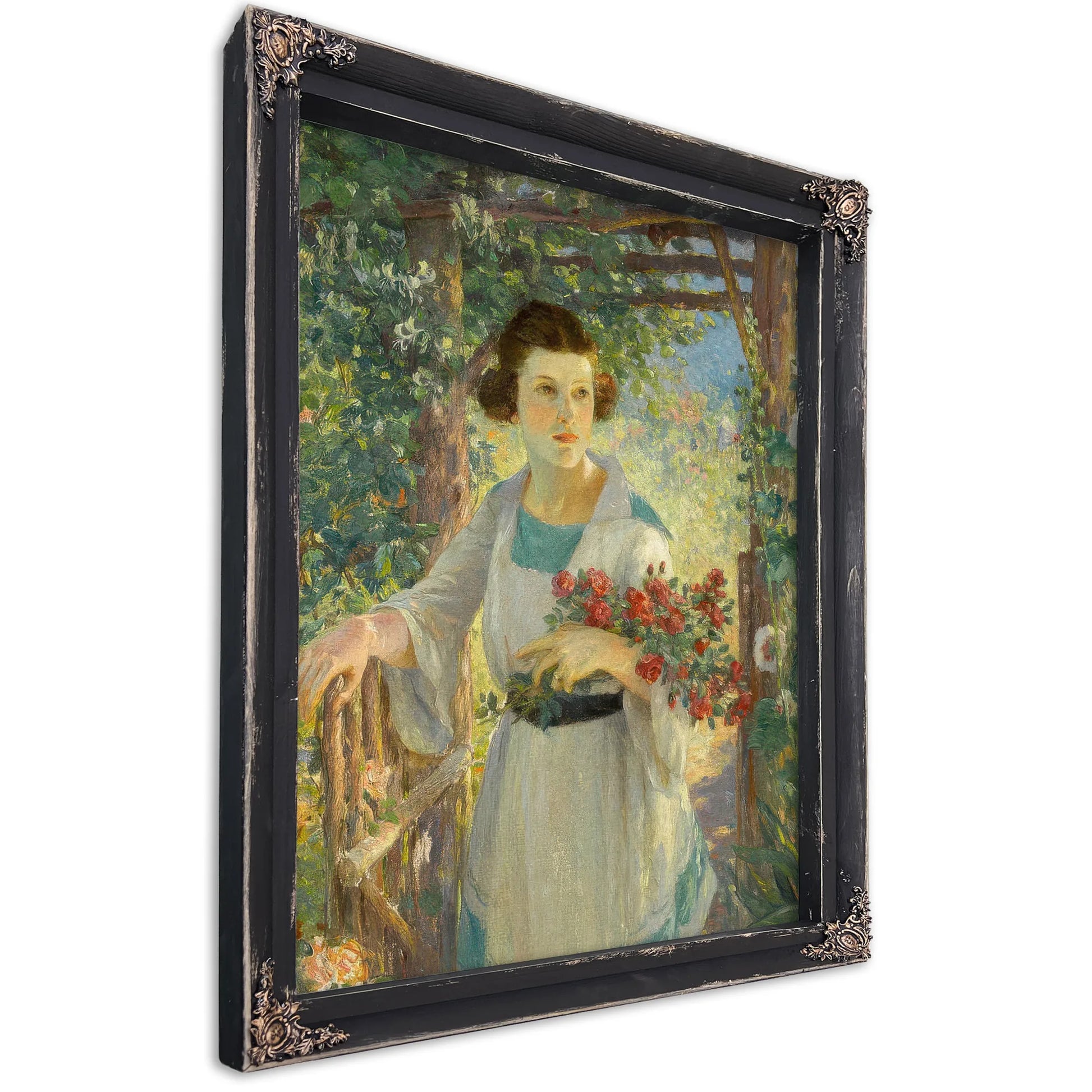 The Rustic Gate By Colin Campbell Cooper Fine Art Print