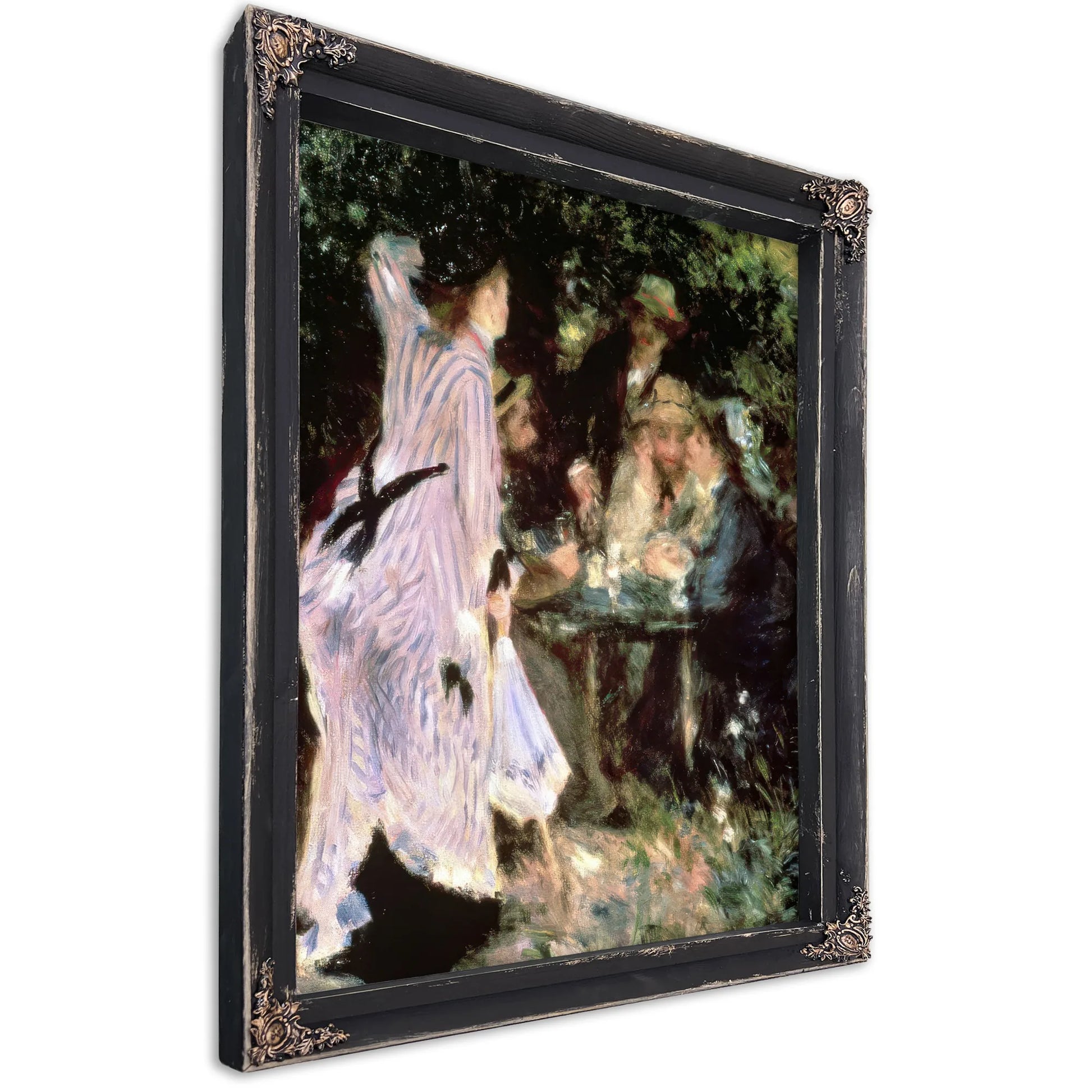 In The Garden, Or Under The Trees Of The Moulin De La Galette By Pierre Auguste Renoir Fine Art Print