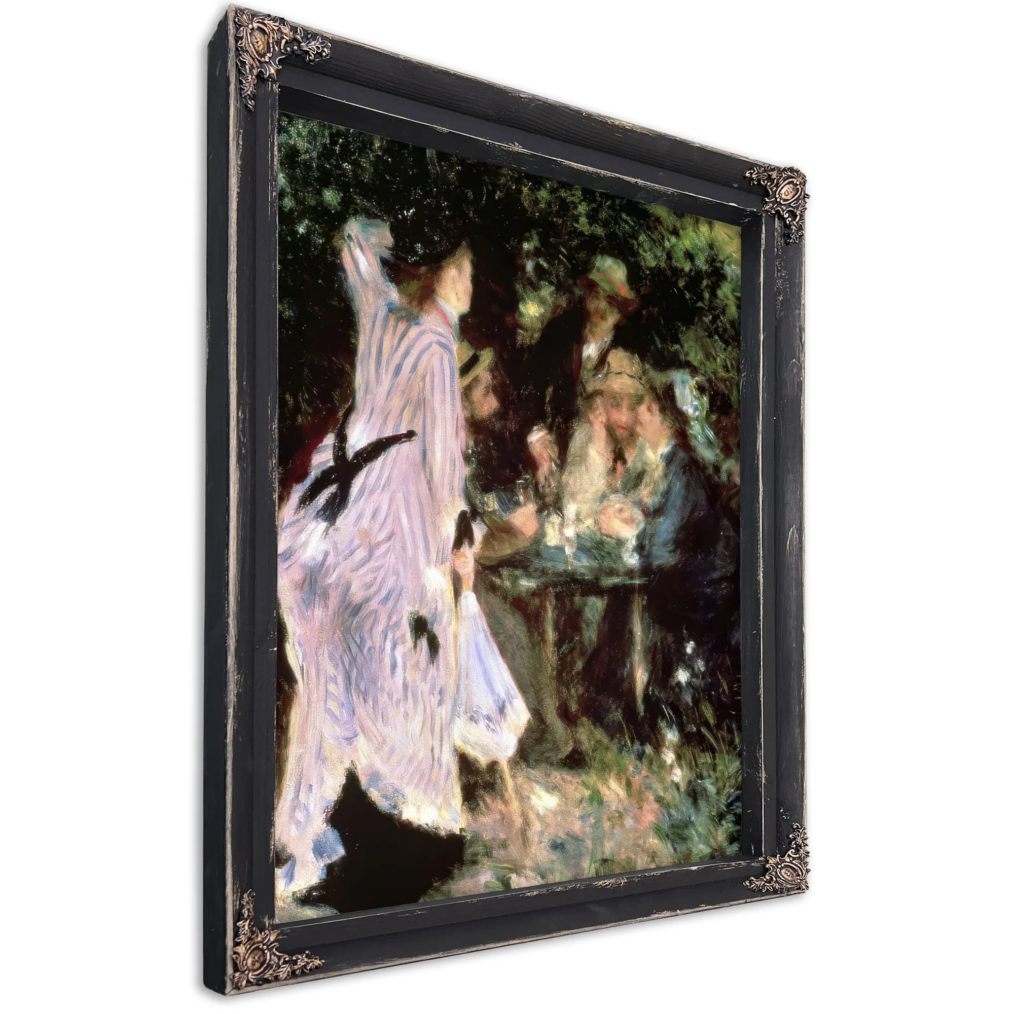 In The Garden, Or Under The Trees Of The Moulin De La Galette By Pierre Auguste Renoir Fine Art Print