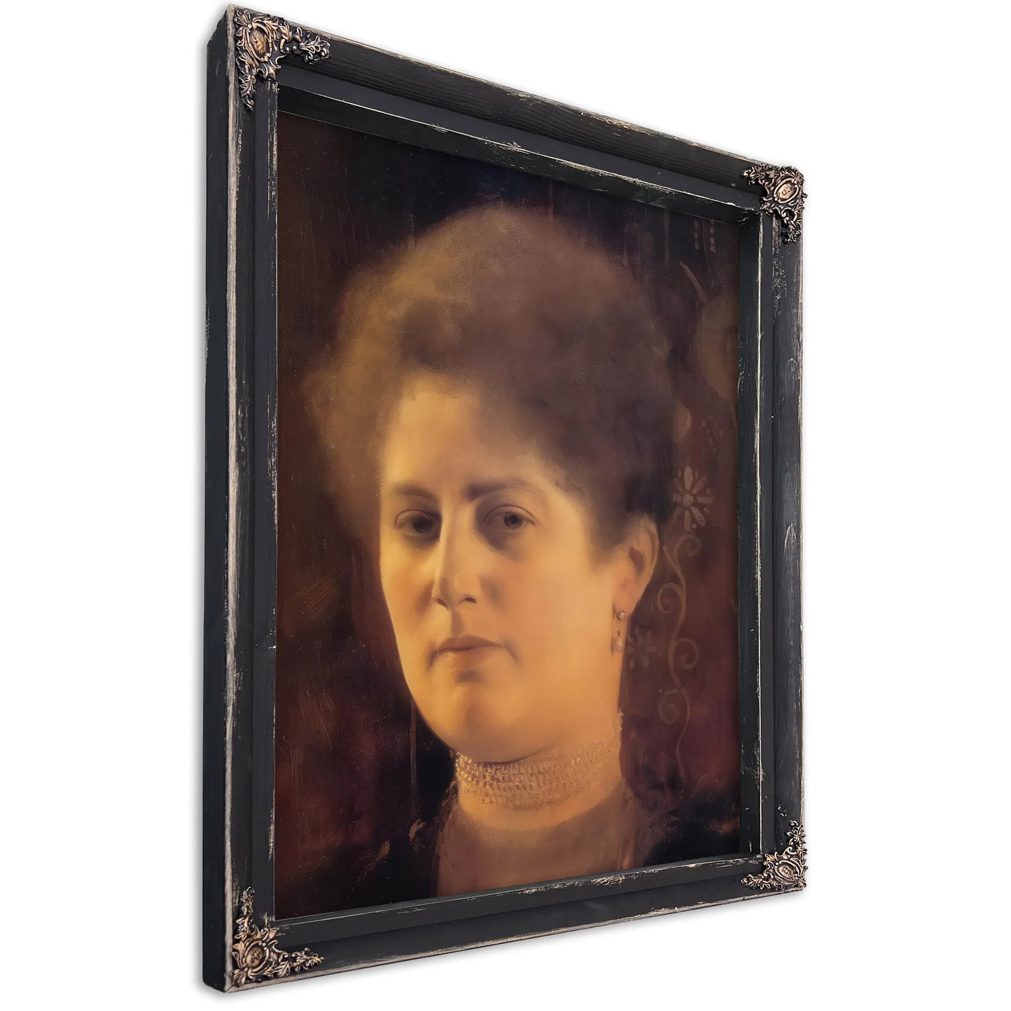 Portrait Of A Woman By Gustav Klimt Fine Art Print