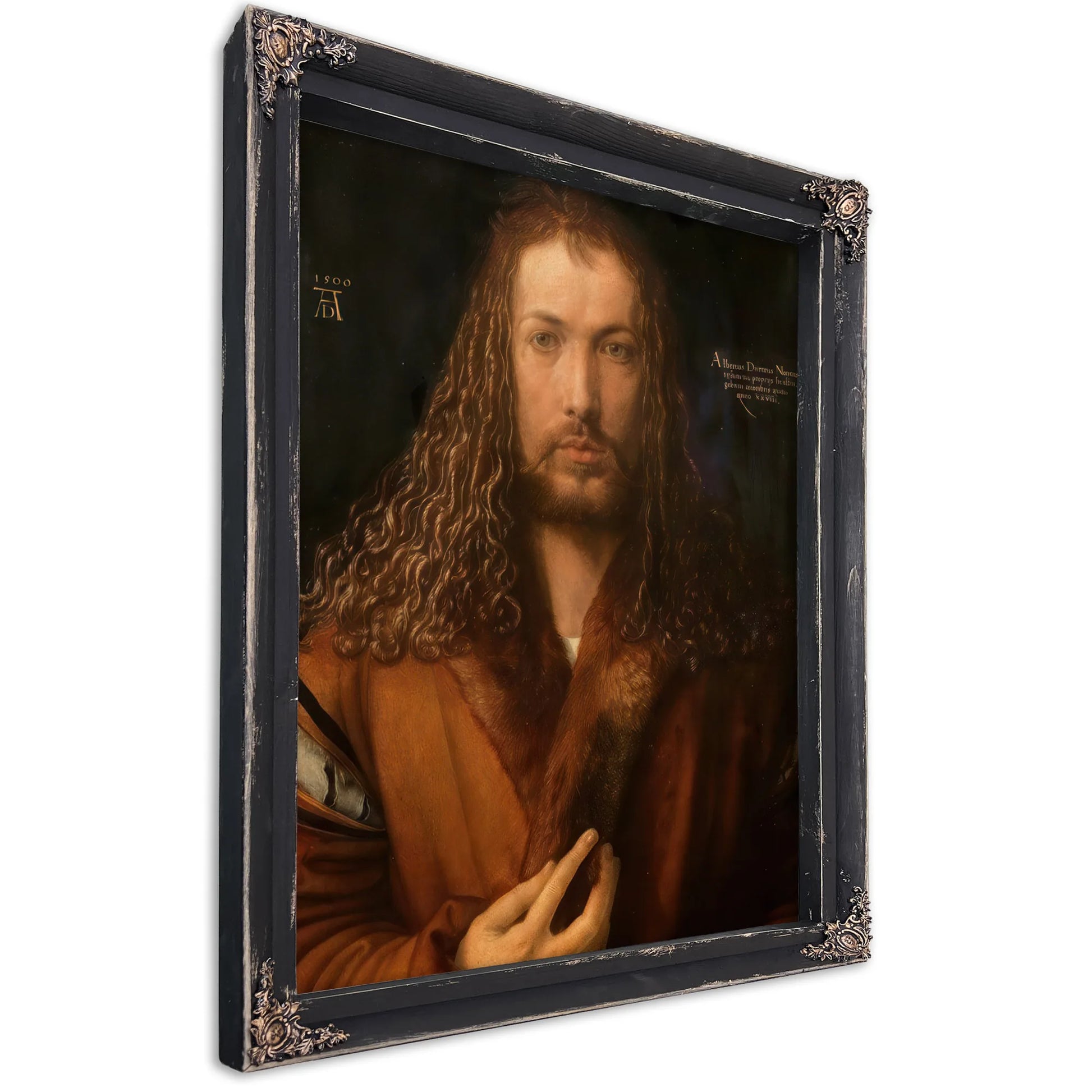 Self Portrait At Age 28 1500 By Albrecht Durer Fine Art Print