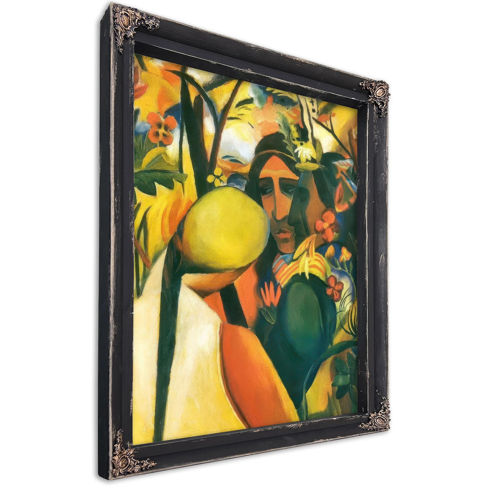 Indian By August Macke Fine Art Print
