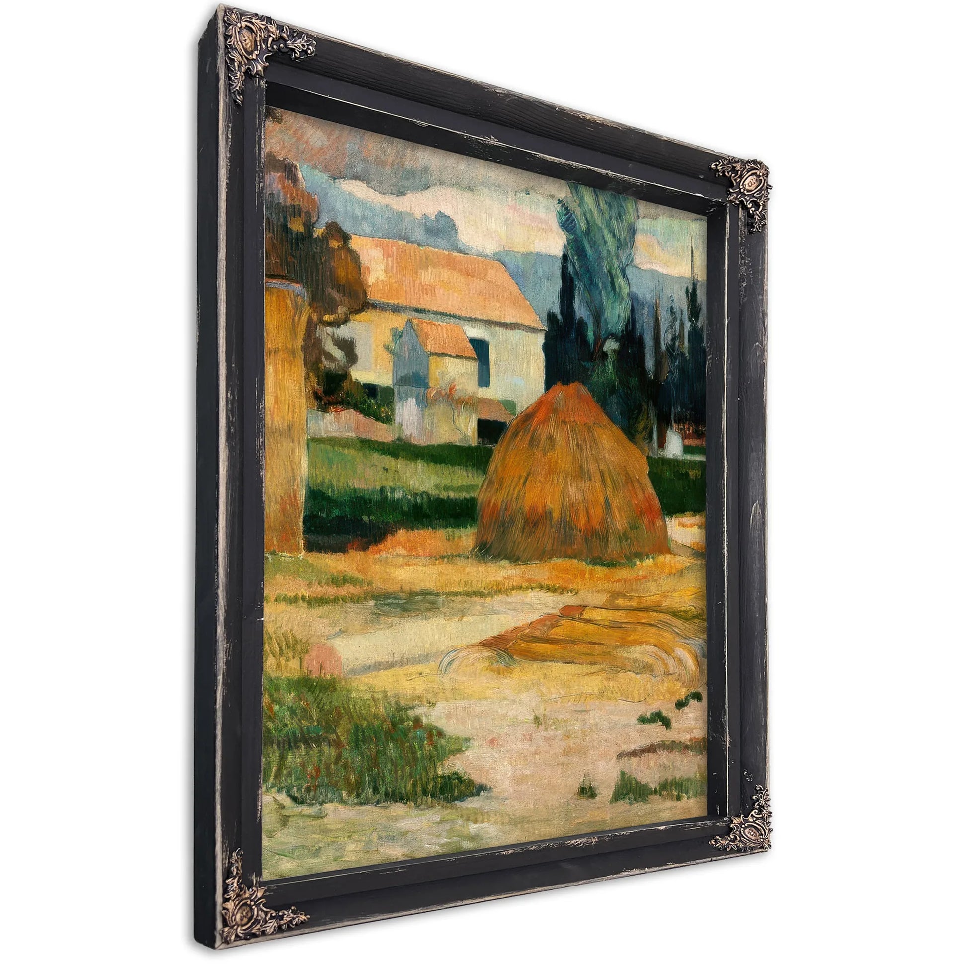 Landscape Near Arles by Paul Gauguin Fine Art Print