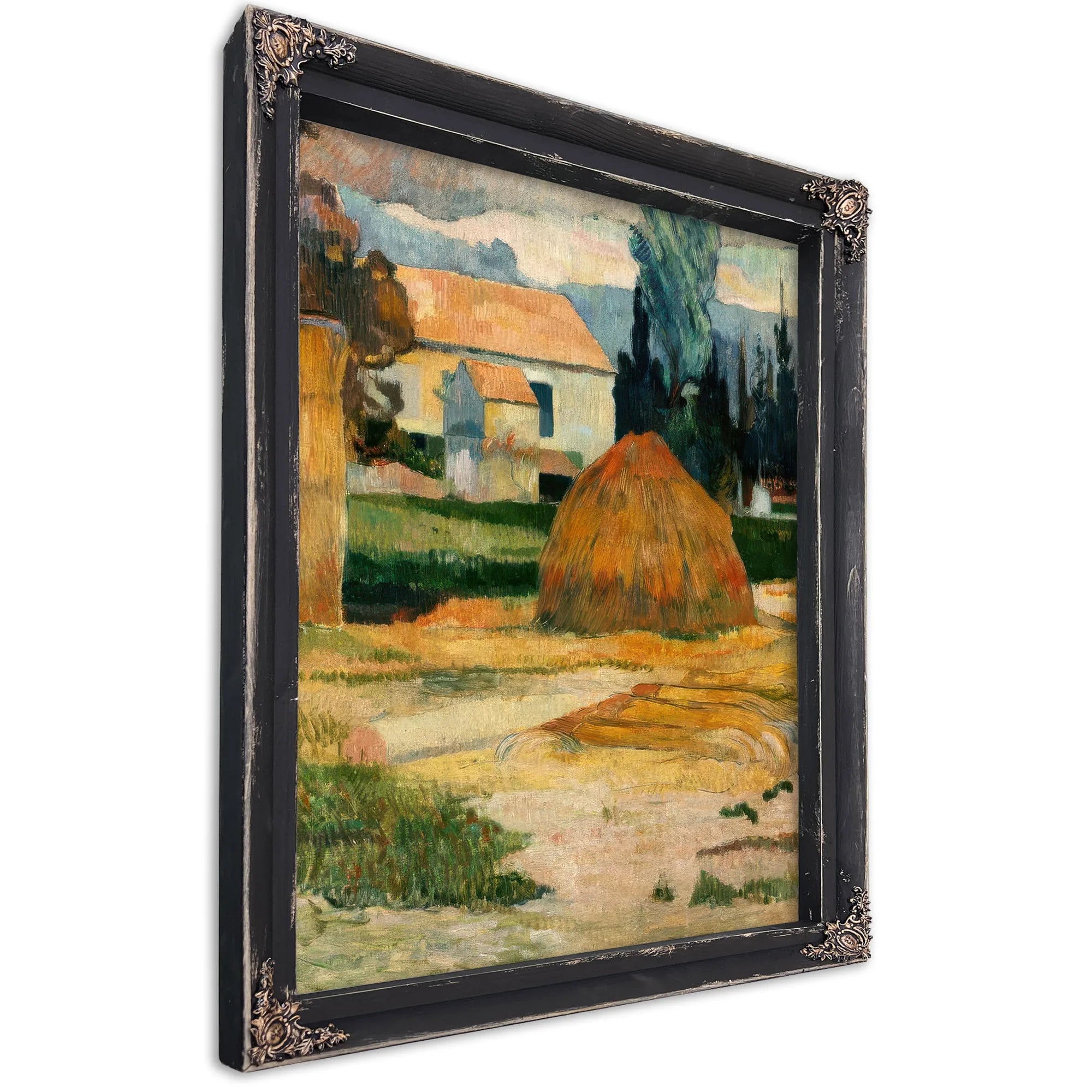 Landscape Near Arles by Paul Gauguin Fine Art Print