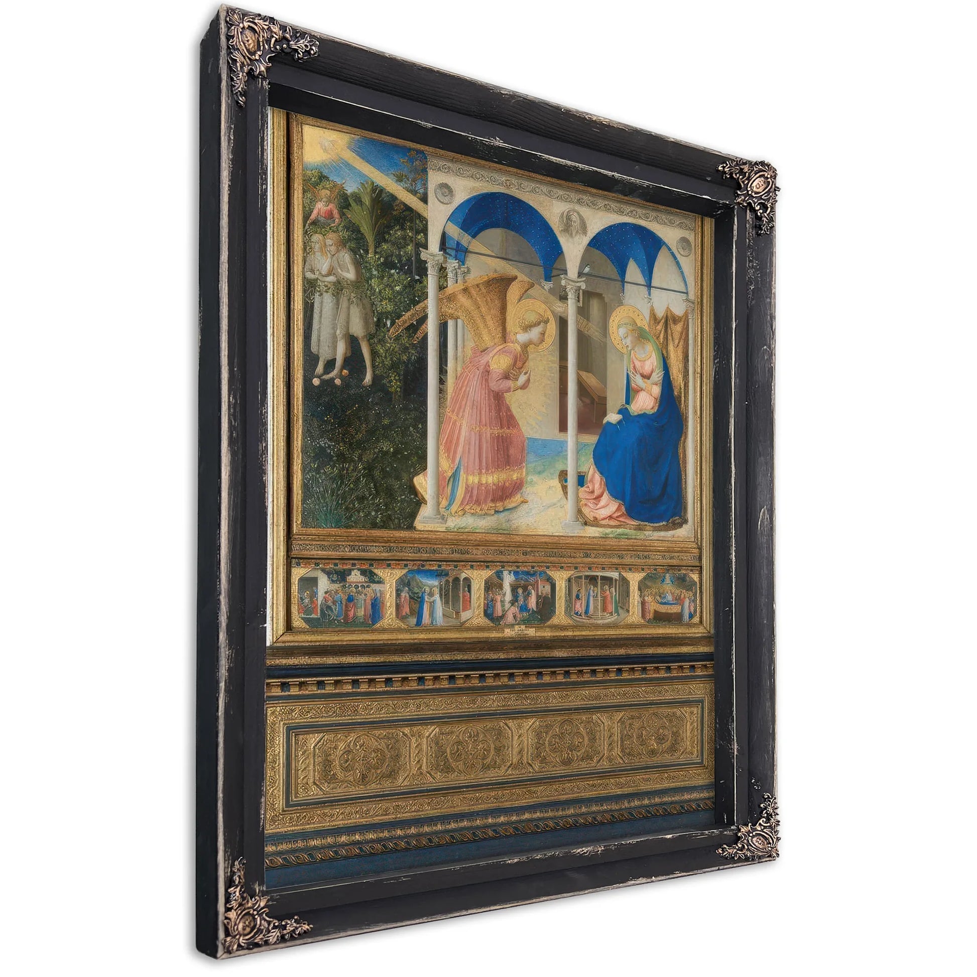 The Annunciation And Life Of The Virgin 1426 (1) By Fra Angelico Fine Art Print
