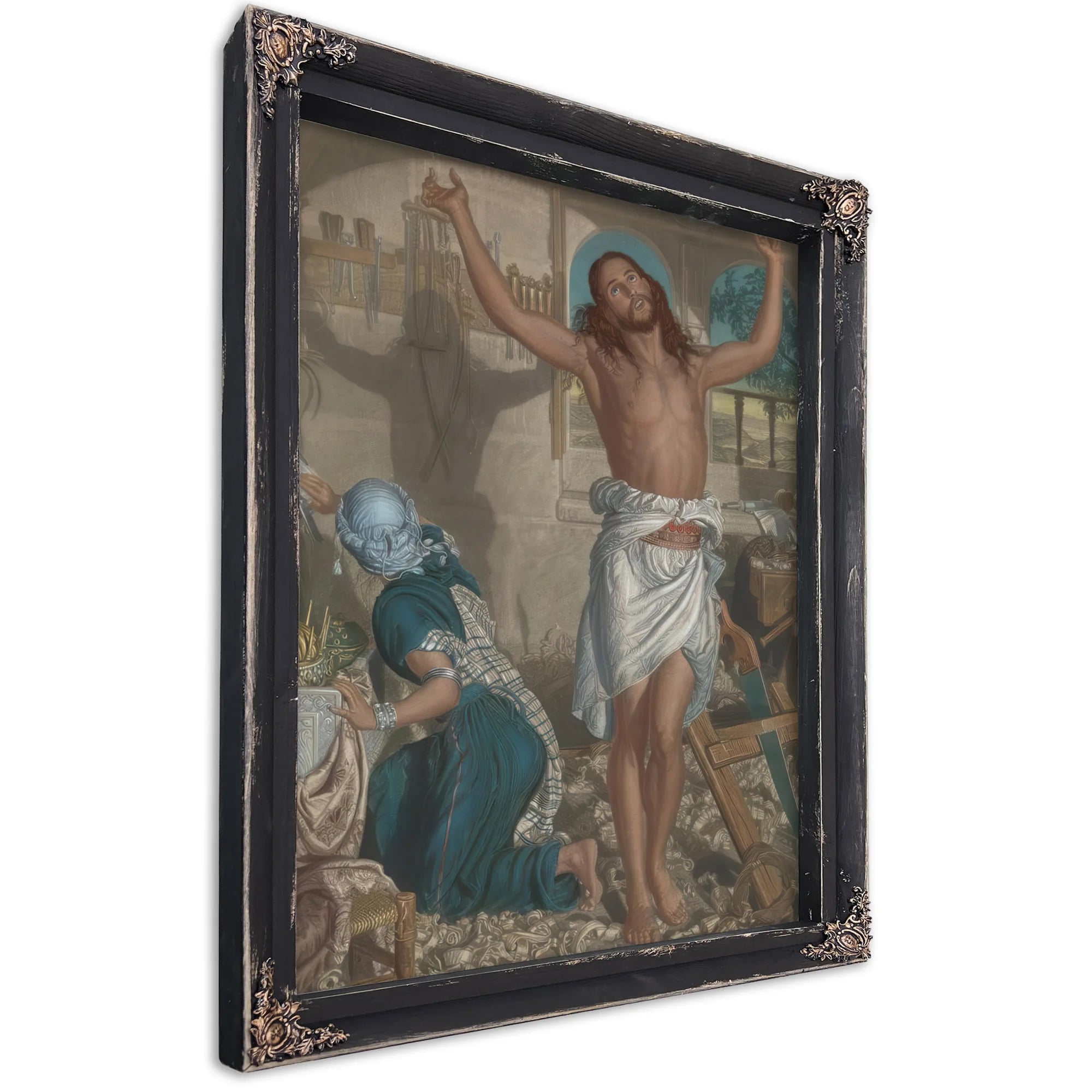 The Shadow Of Death Engraving By William Holman Hunt Fine Art Print