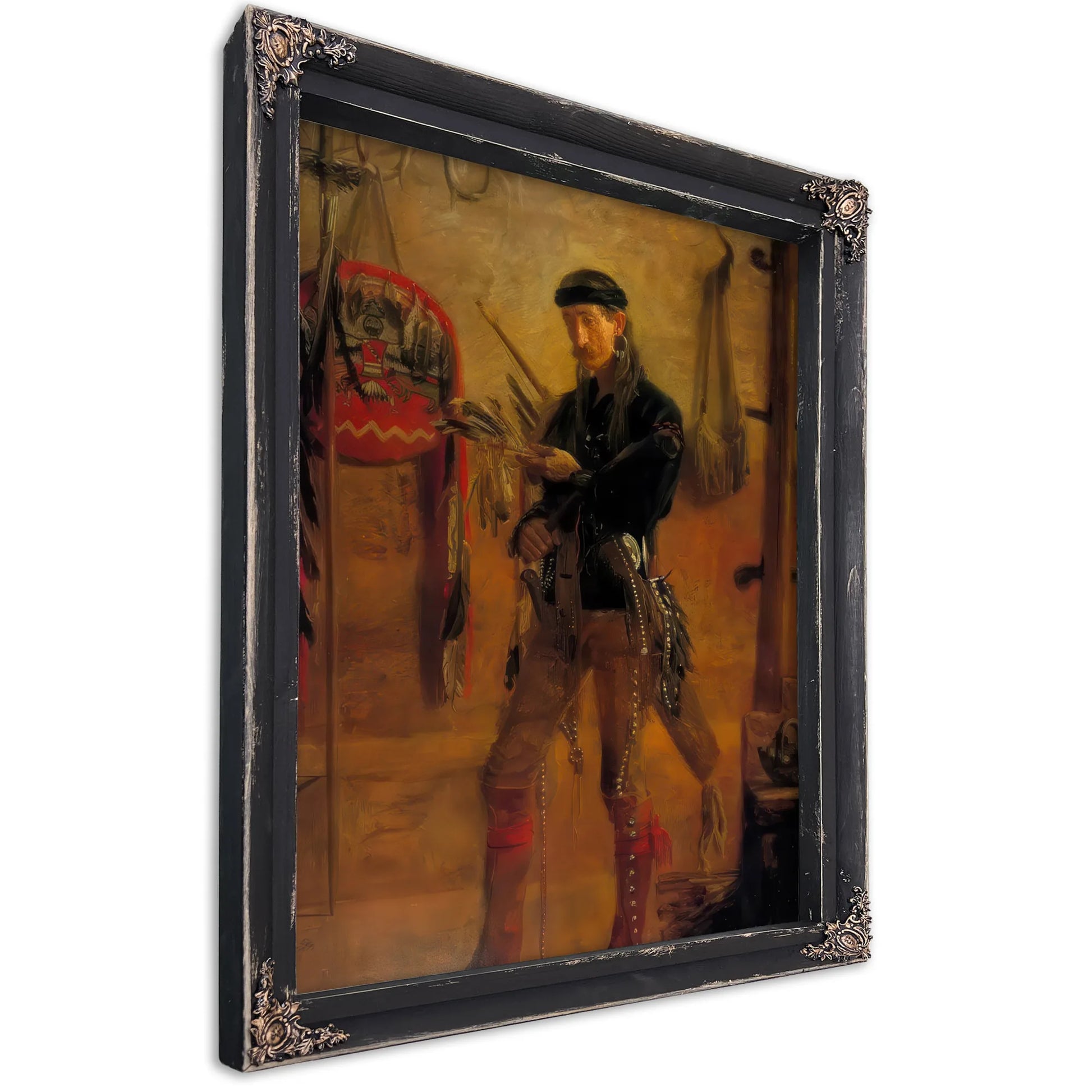 Frank Hamilton Cushing By Thomas Eakins Fine Art Print