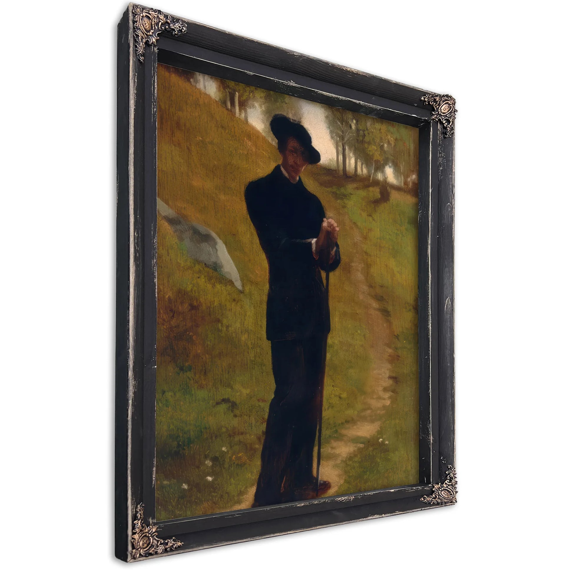 Portrait Of The Painter By John La Farge Fine Art Print