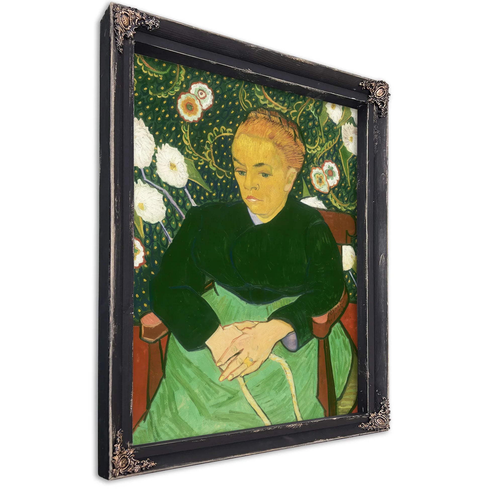 Madame Roulin Rocking The Cradle (La Berceuse) By Vincent Van Gogh Fine Art Print